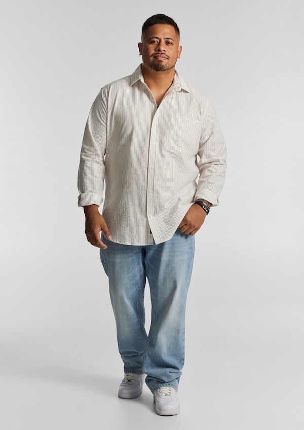 Sand Dan Casual Stripe Shirt