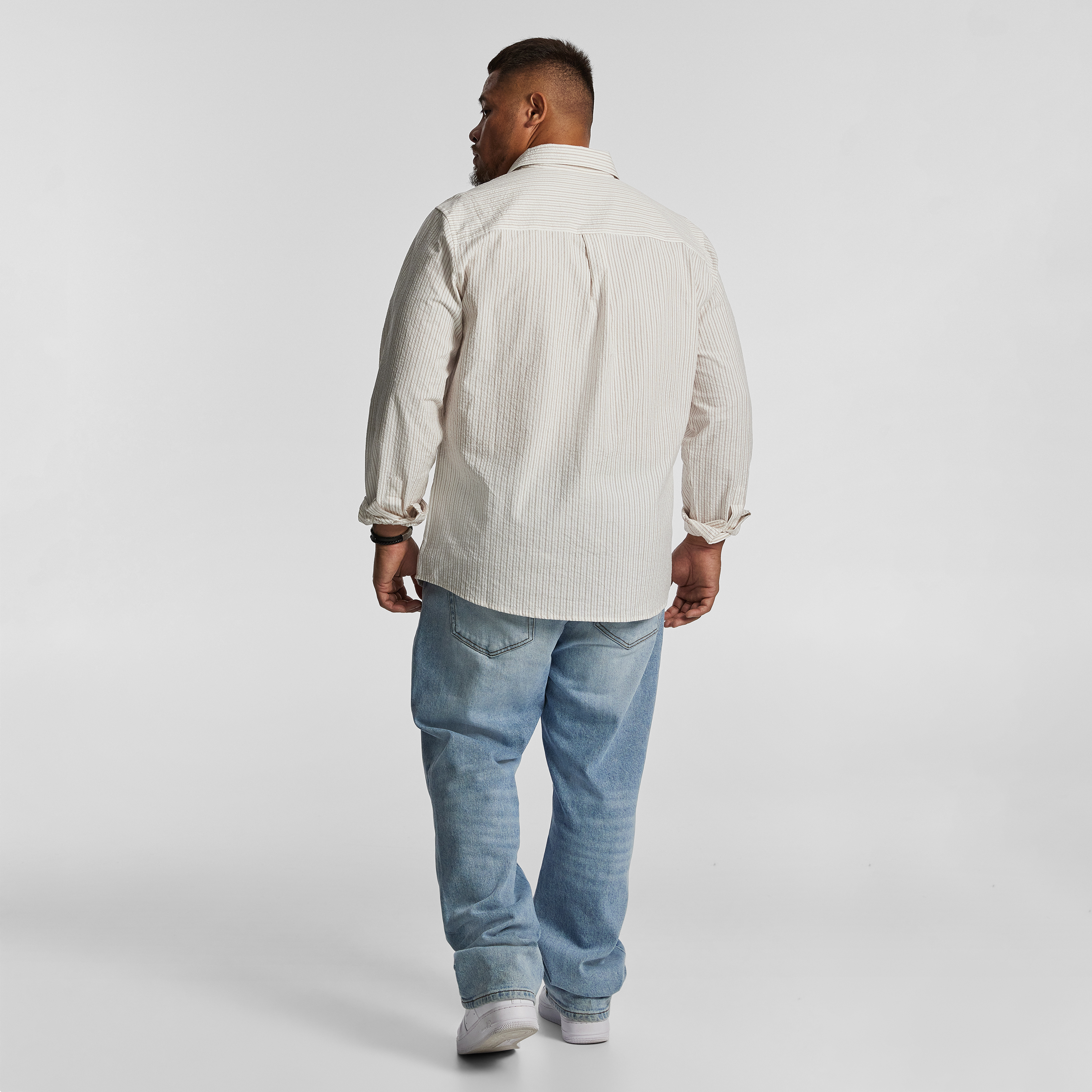 Sand Dan Casual Stripe Shirt