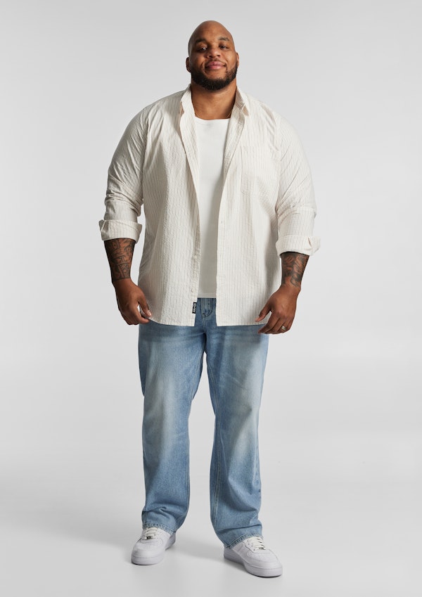 Sand Dan Casual Stripe Shirt