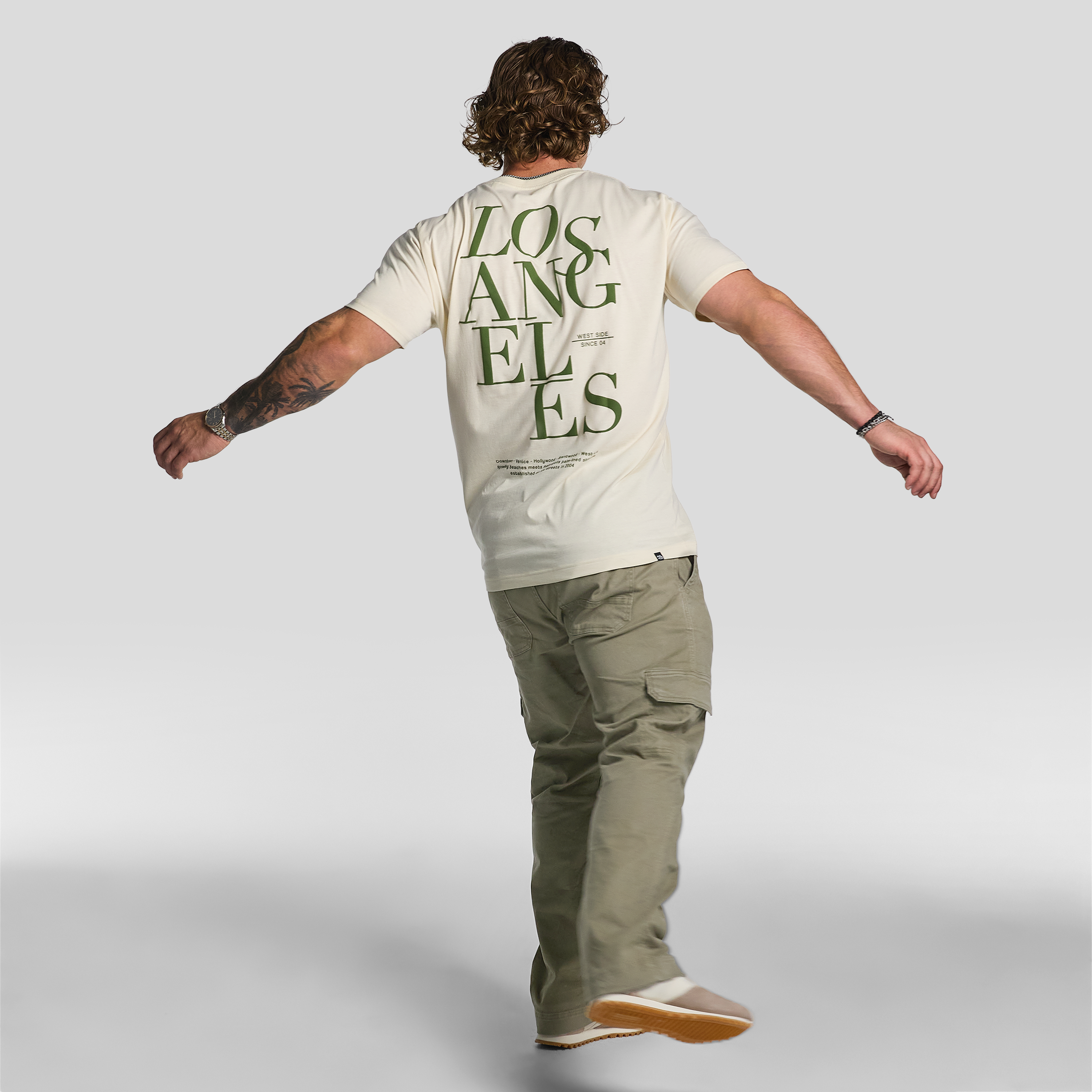 Green Reaves Cargo Pant