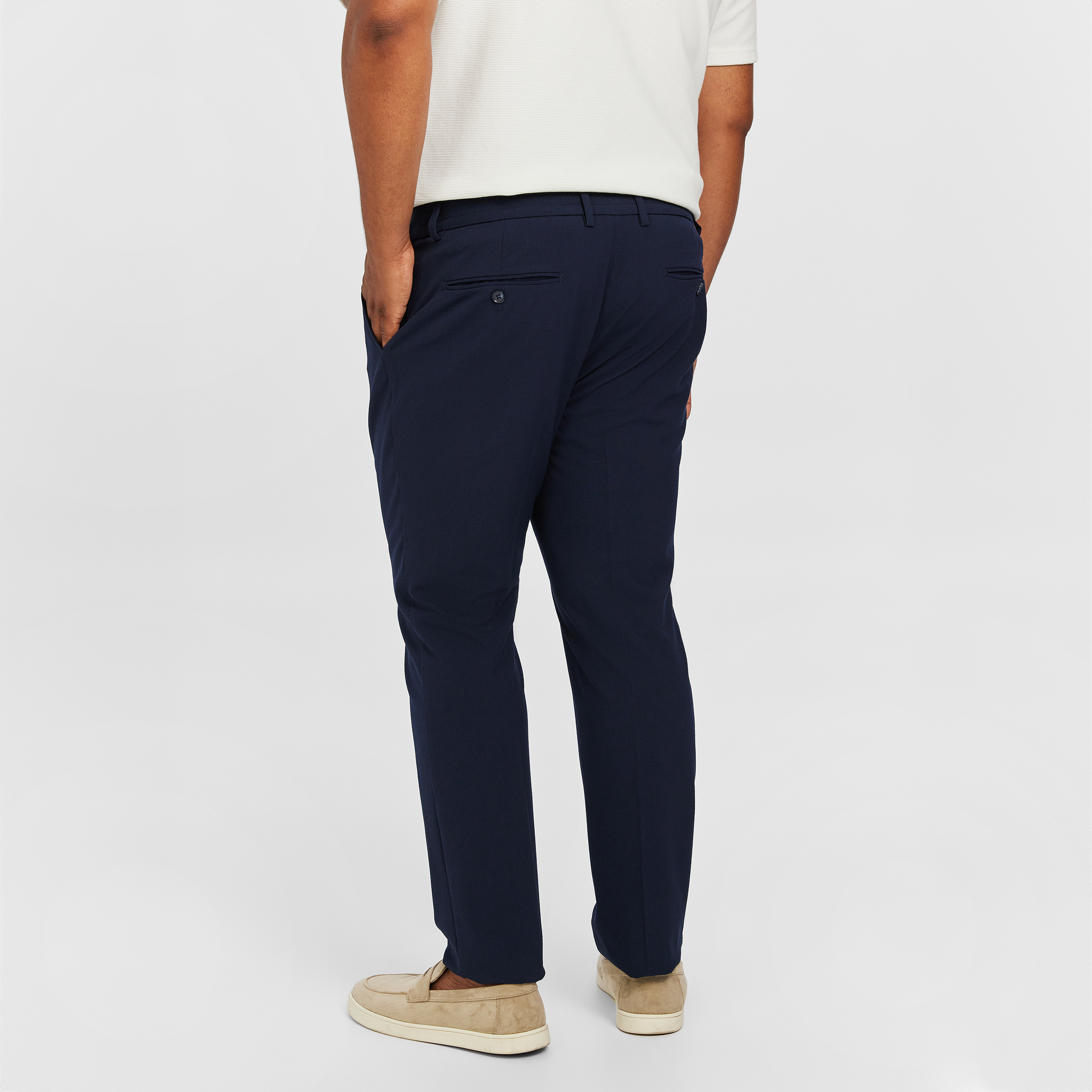 Navy Brooklyn Slim Dress Bottom