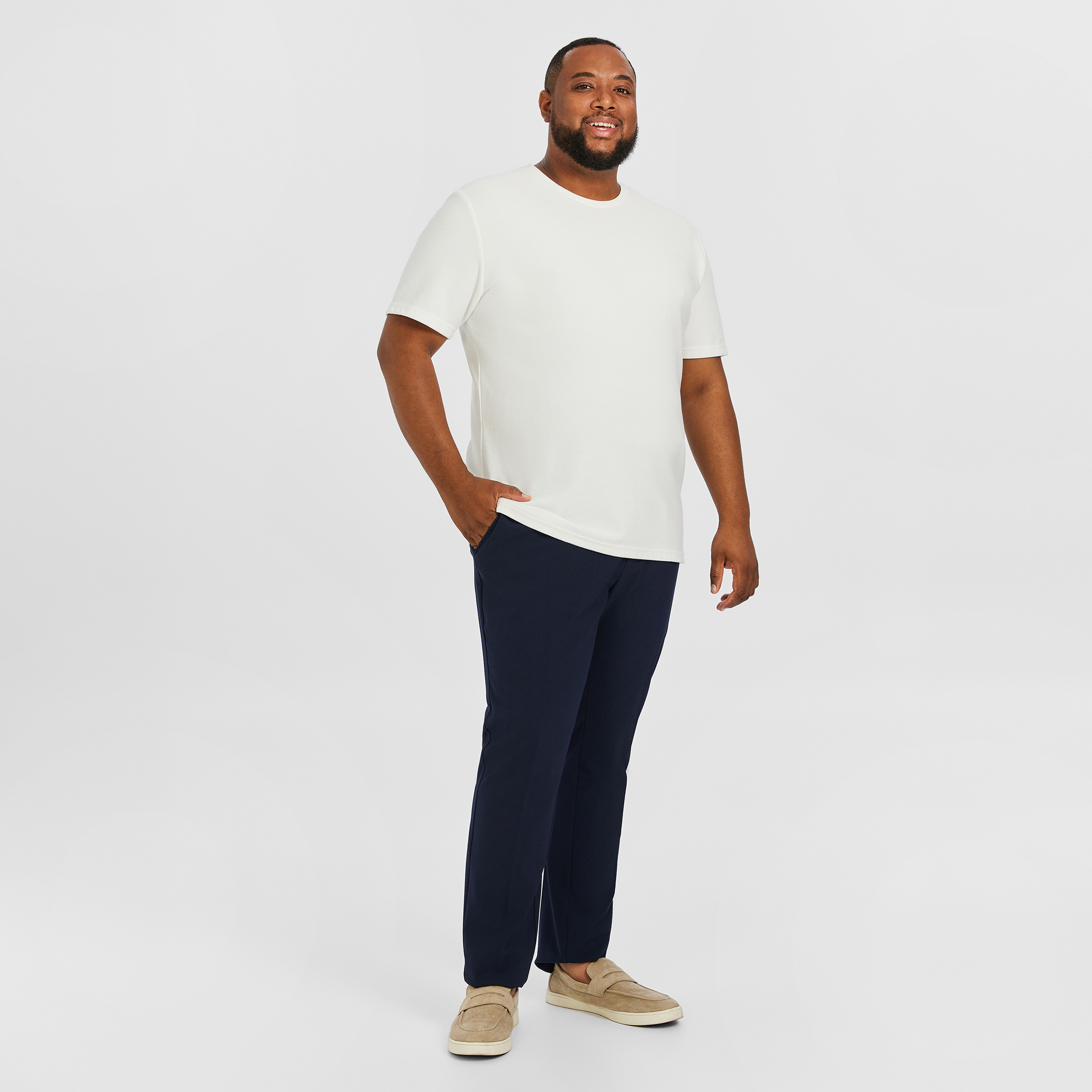 Navy Brooklyn Slim Dress Bottom