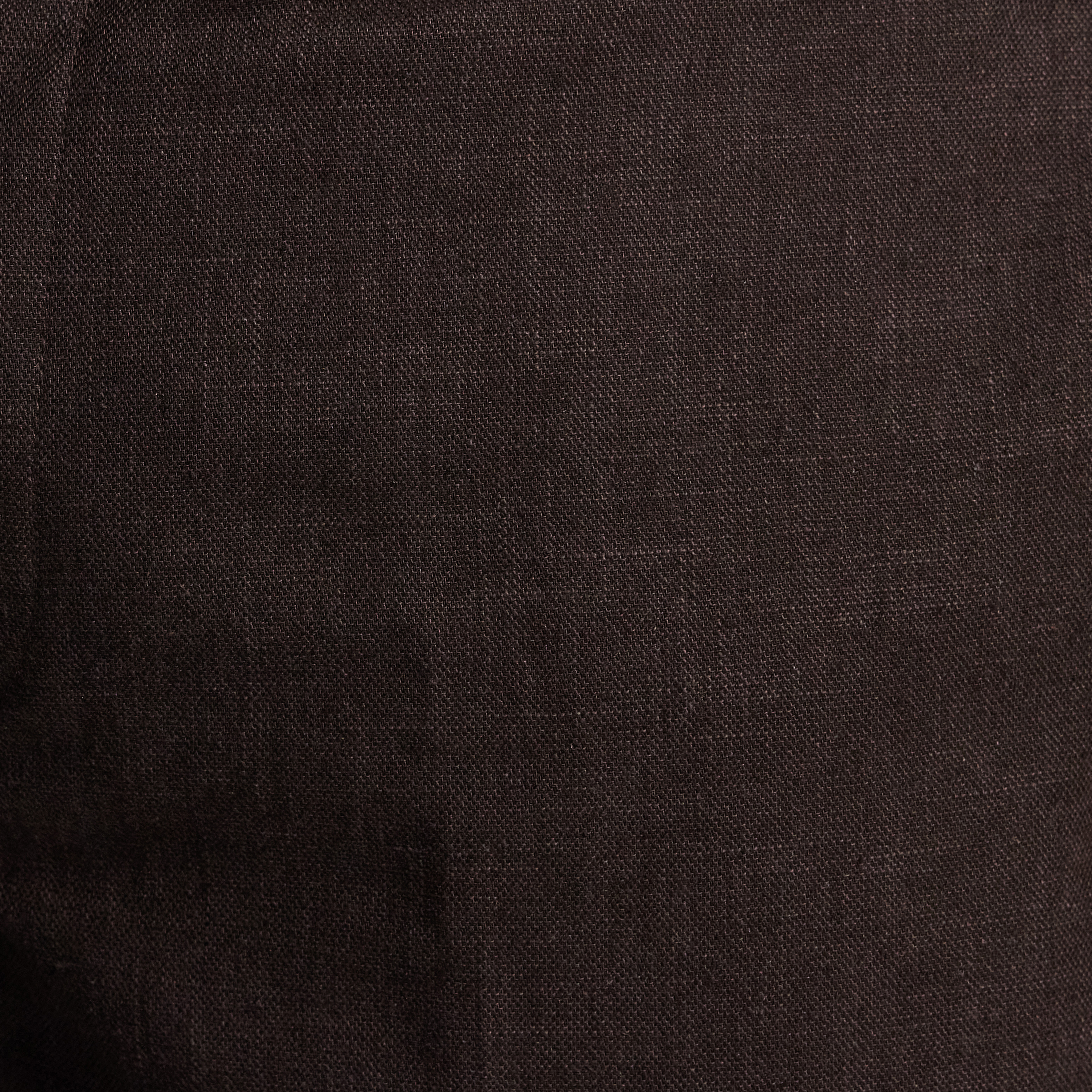 Chocolate Harper Slim Cotton Linen Dress Pant