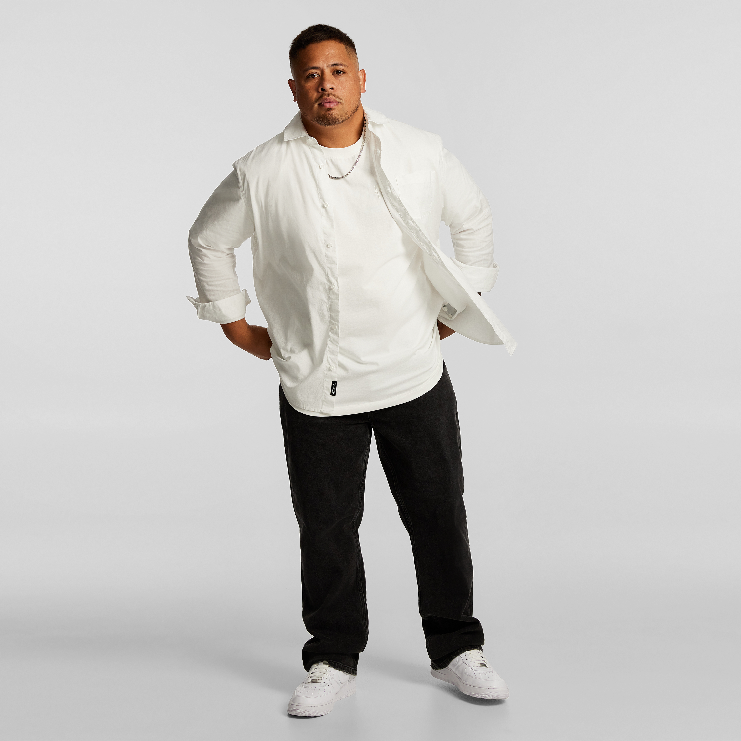 Washed Black Dalston Stretch Relaxed Jean