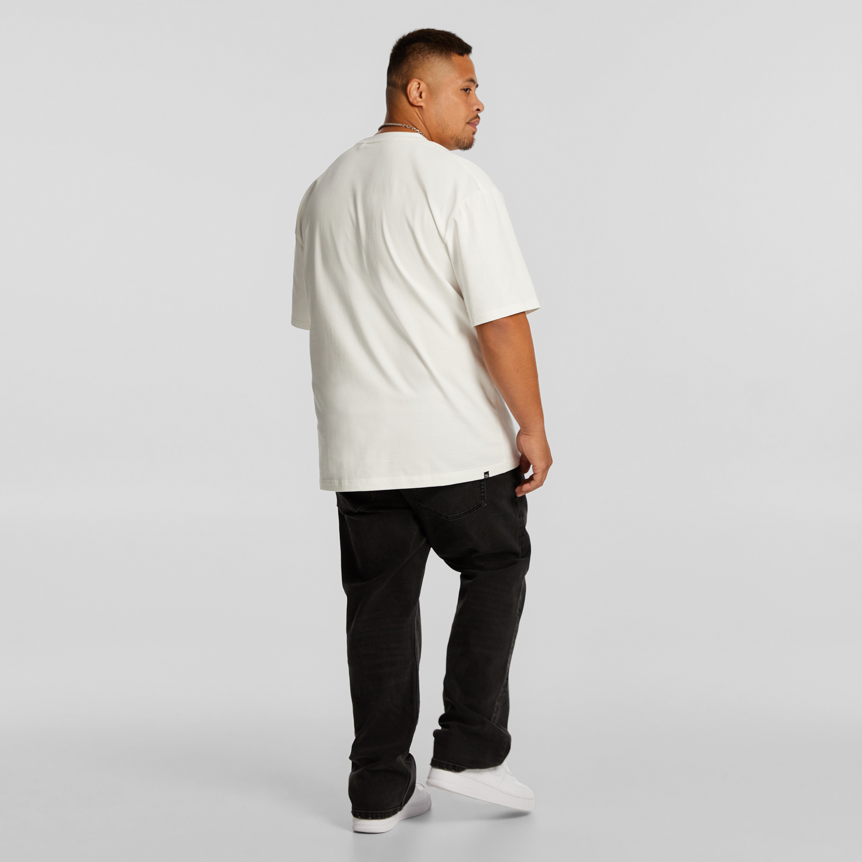 Washed Black Dalston Stretch Relaxed Jean