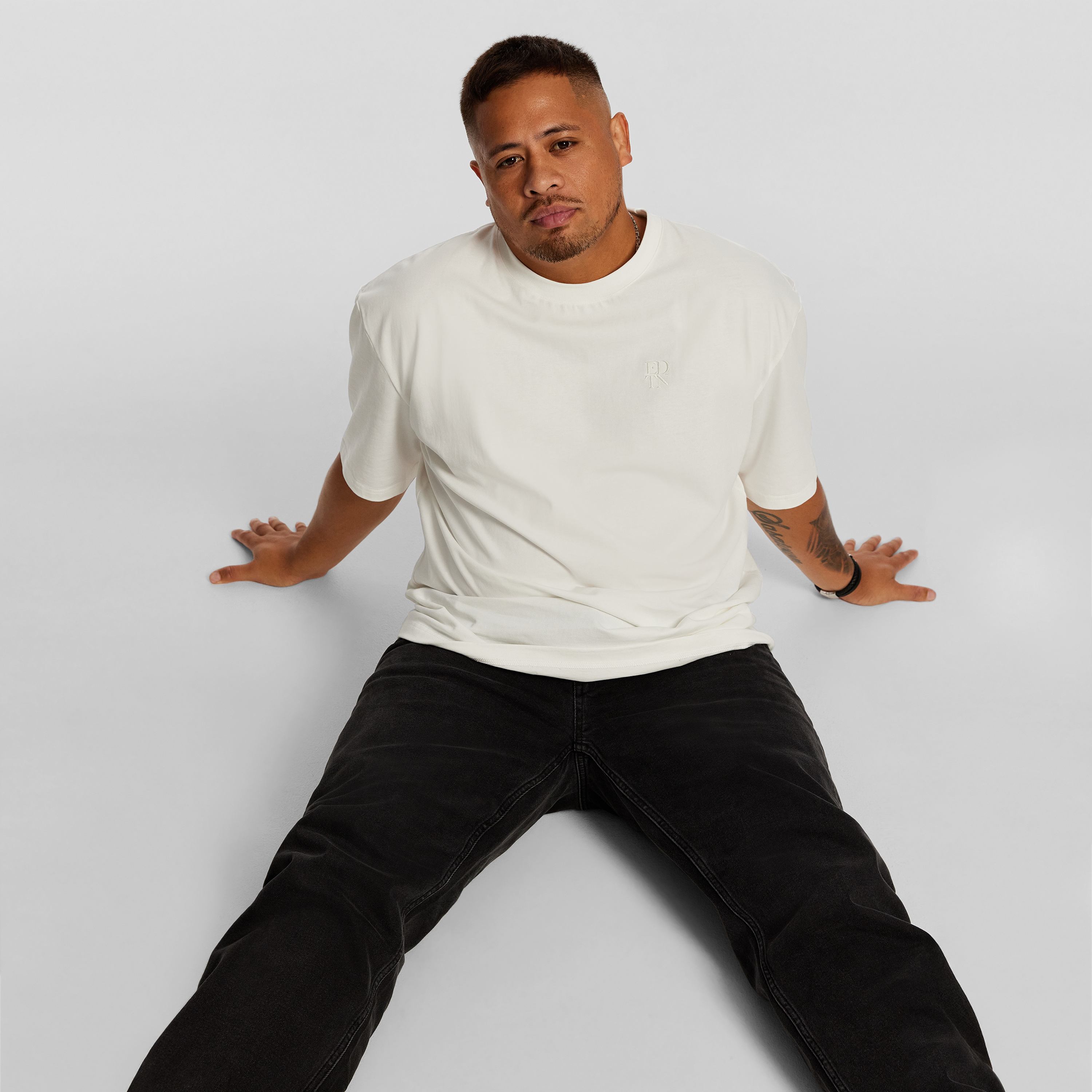 Washed Black Dalston Stretch Relaxed Jean