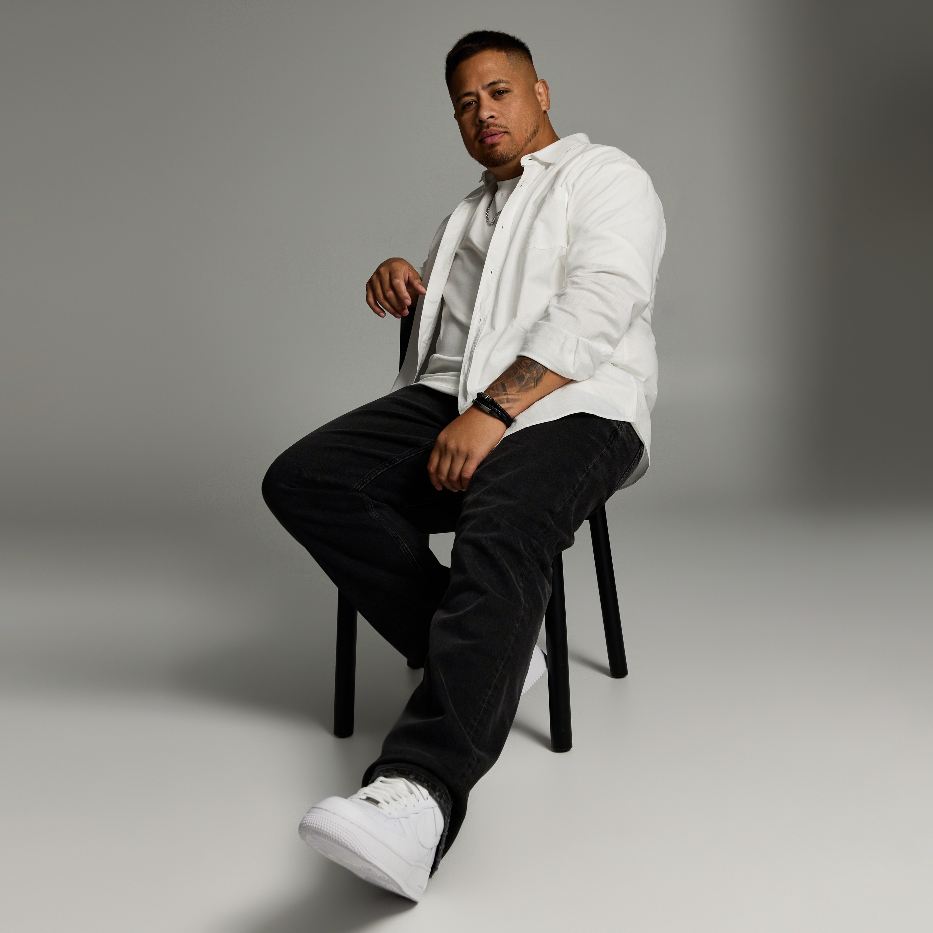 Washed Black Dalston Stretch Relaxed Jean