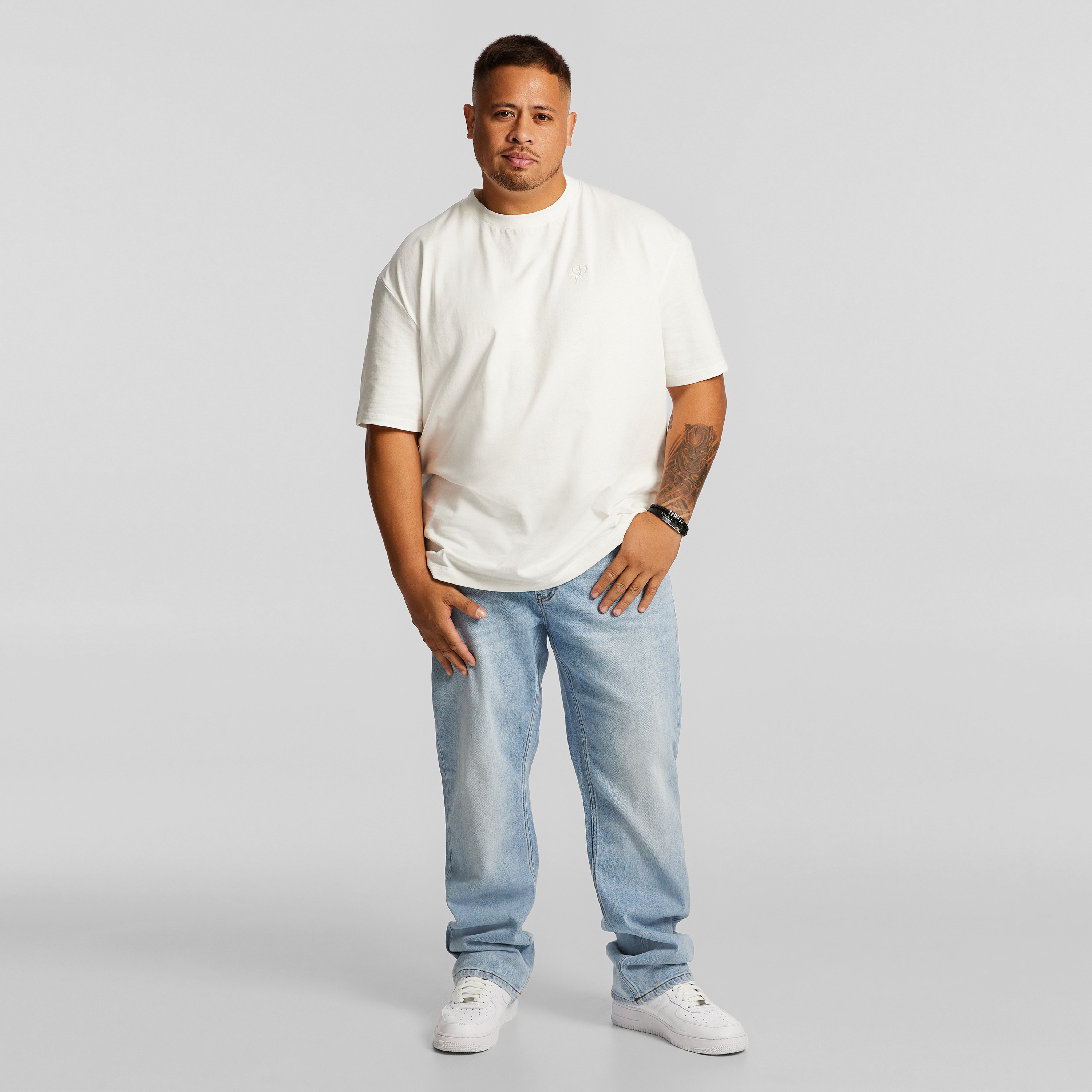 Light Blue Murphy Stretch Relaxed Jean