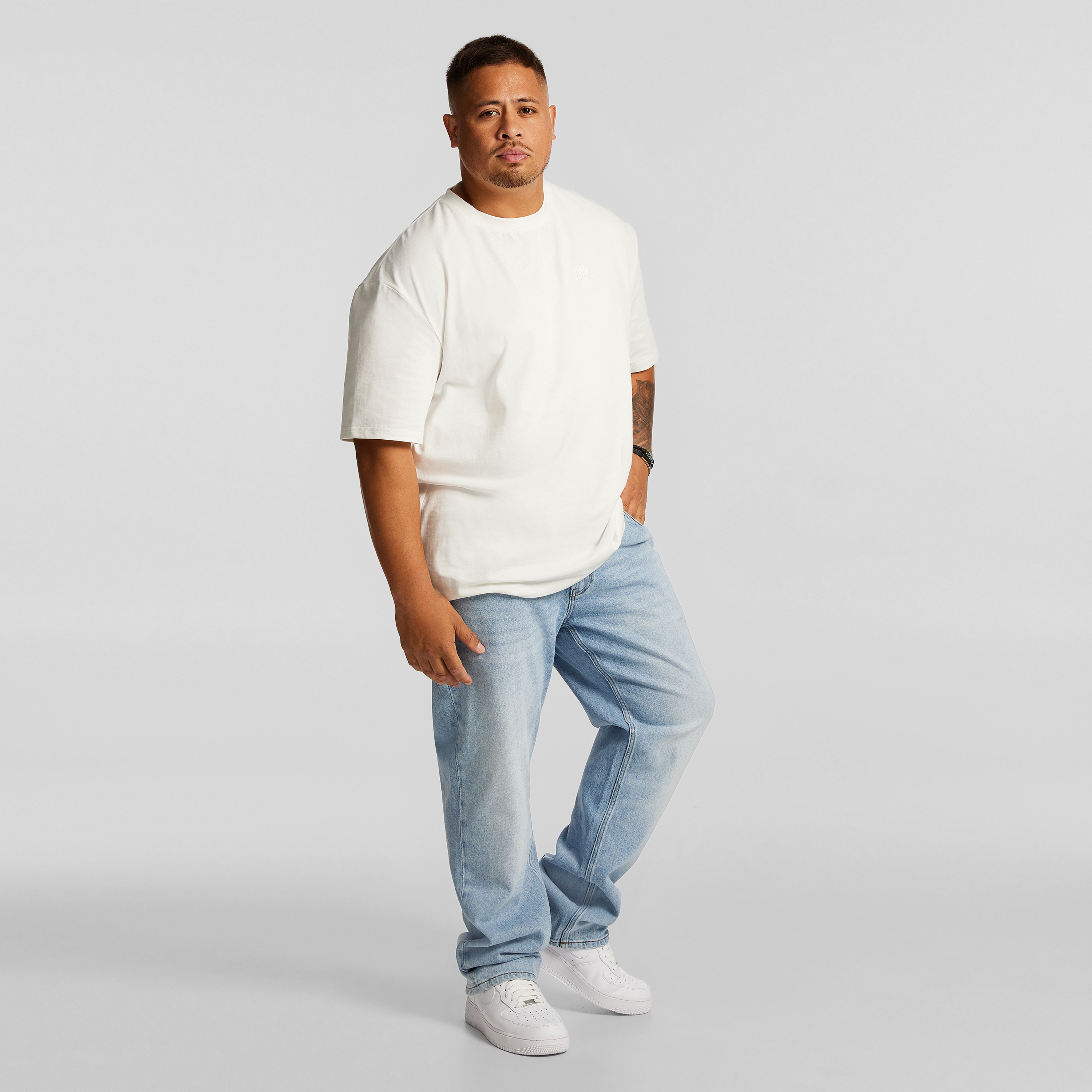 Light Blue Murphy Stretch Relaxed Jean