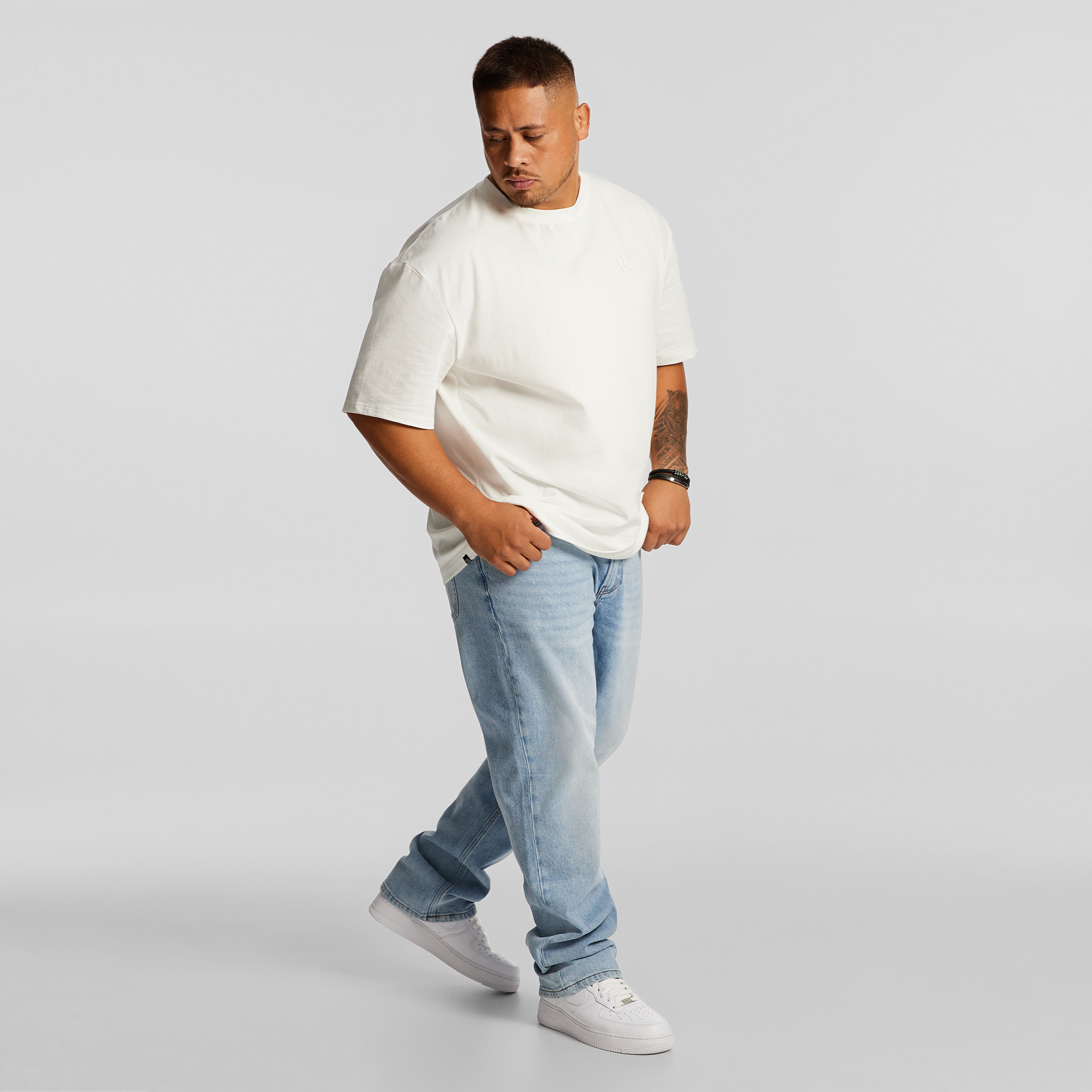 Light Blue Murphy Stretch Relaxed Jean