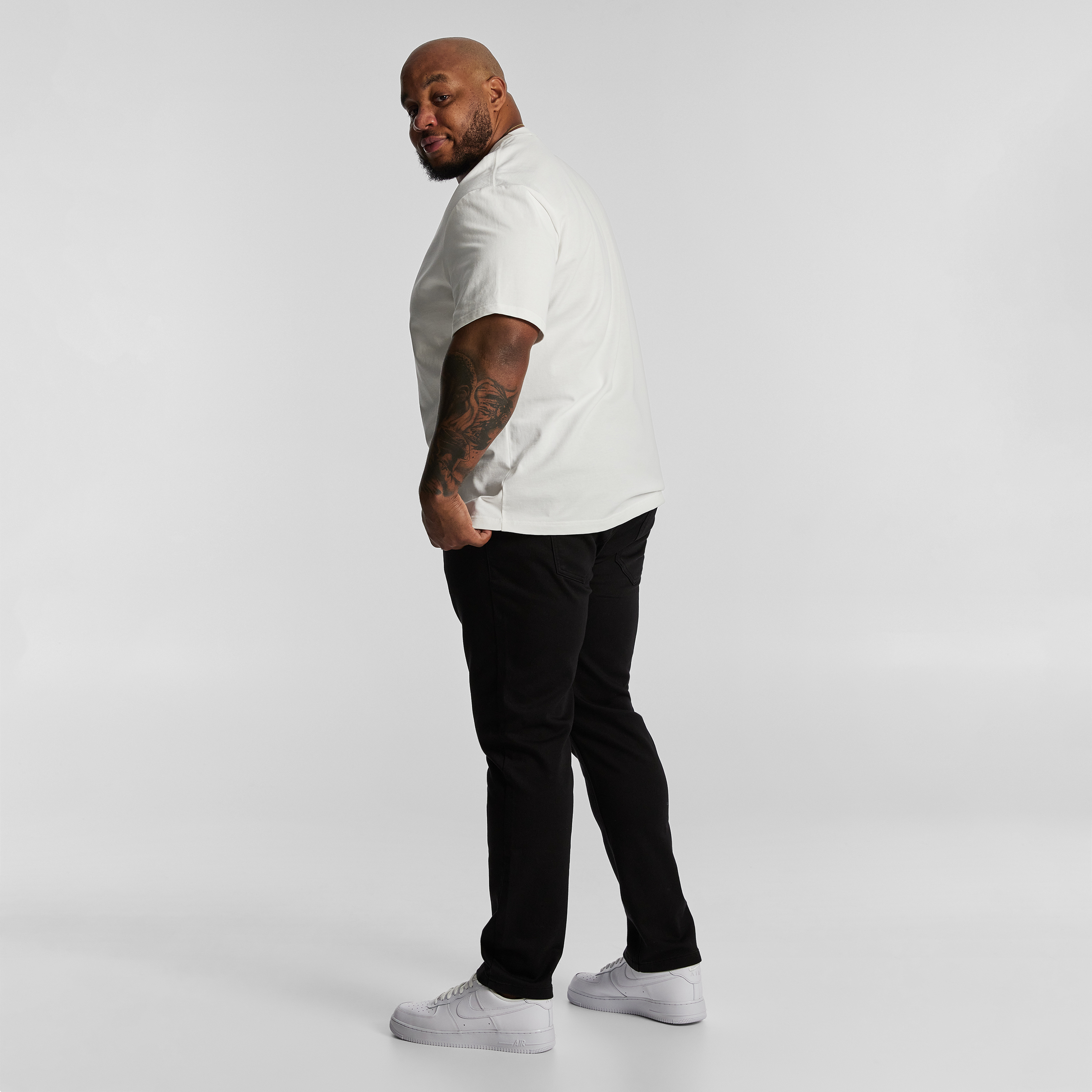 Black Lyndon Slim Stretch Jean