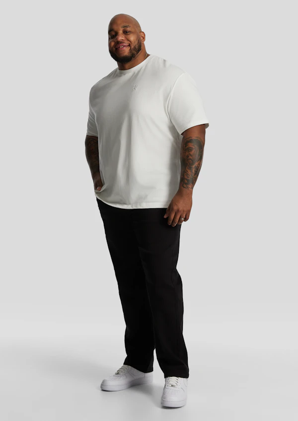 Black Lyndon Straight Stretch Jean