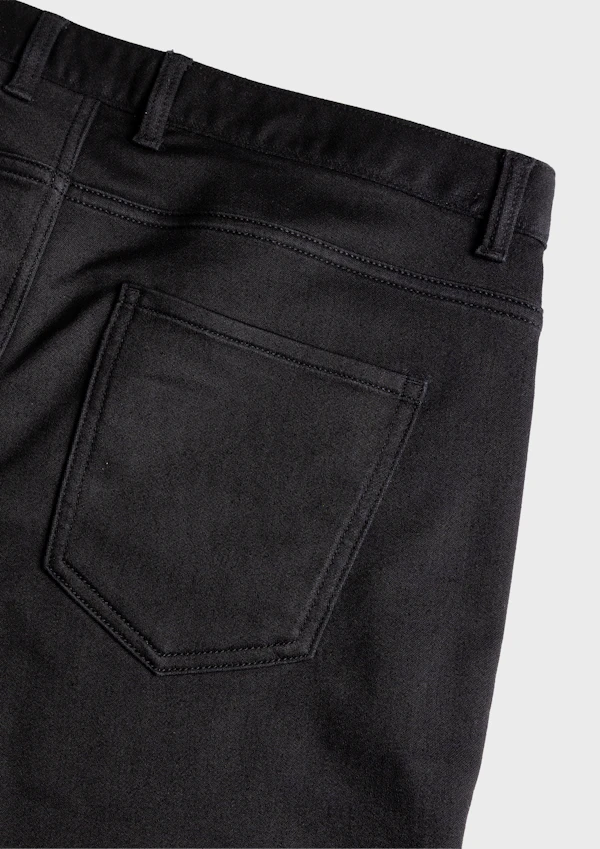 Black Lyndon Straight Stretch Jean
