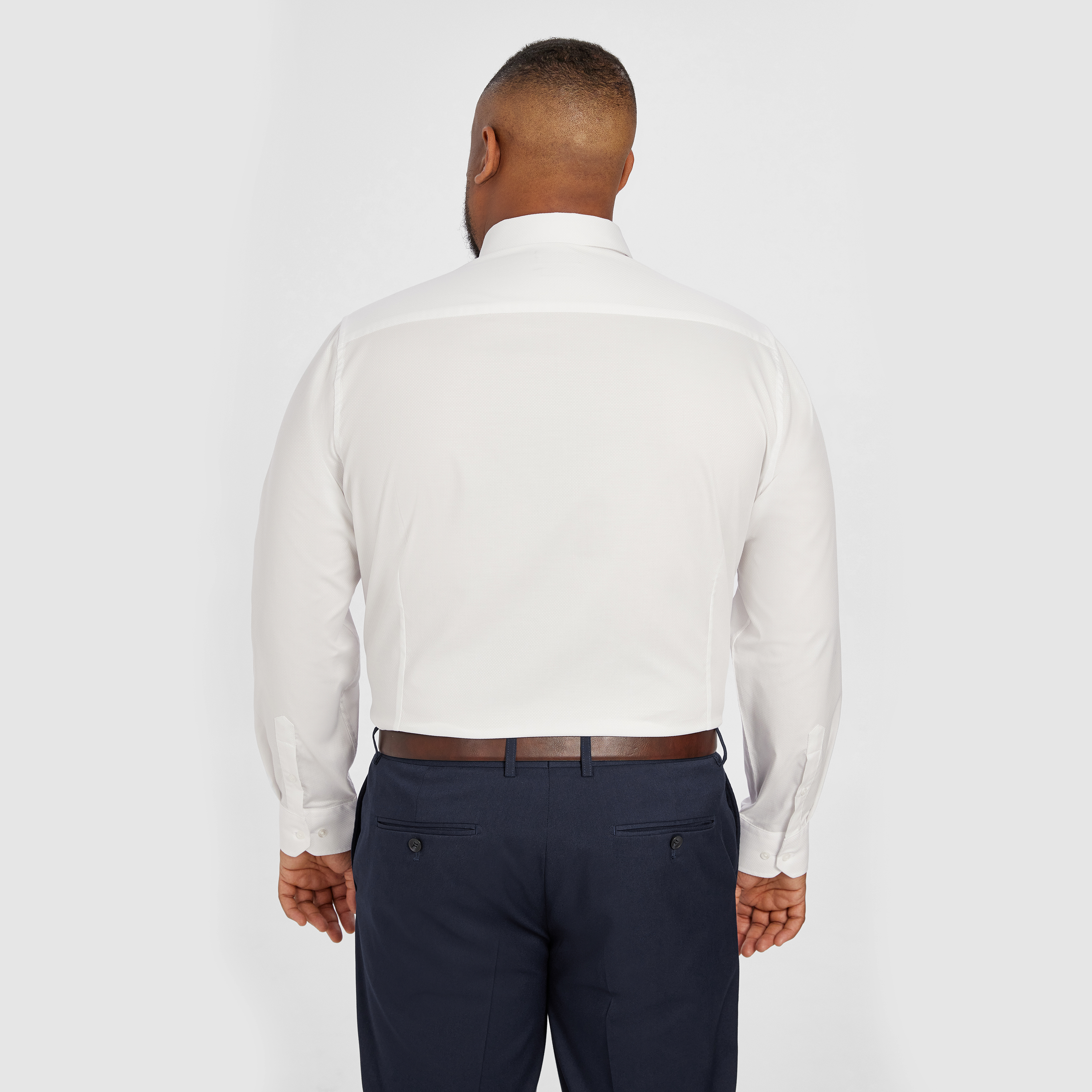 White Devine Stretch Dress Shirt