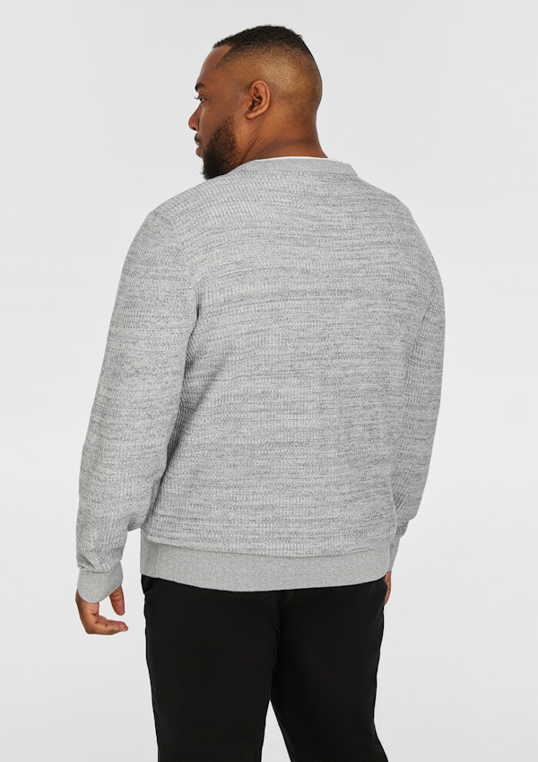Silver Conrad Crew Knit