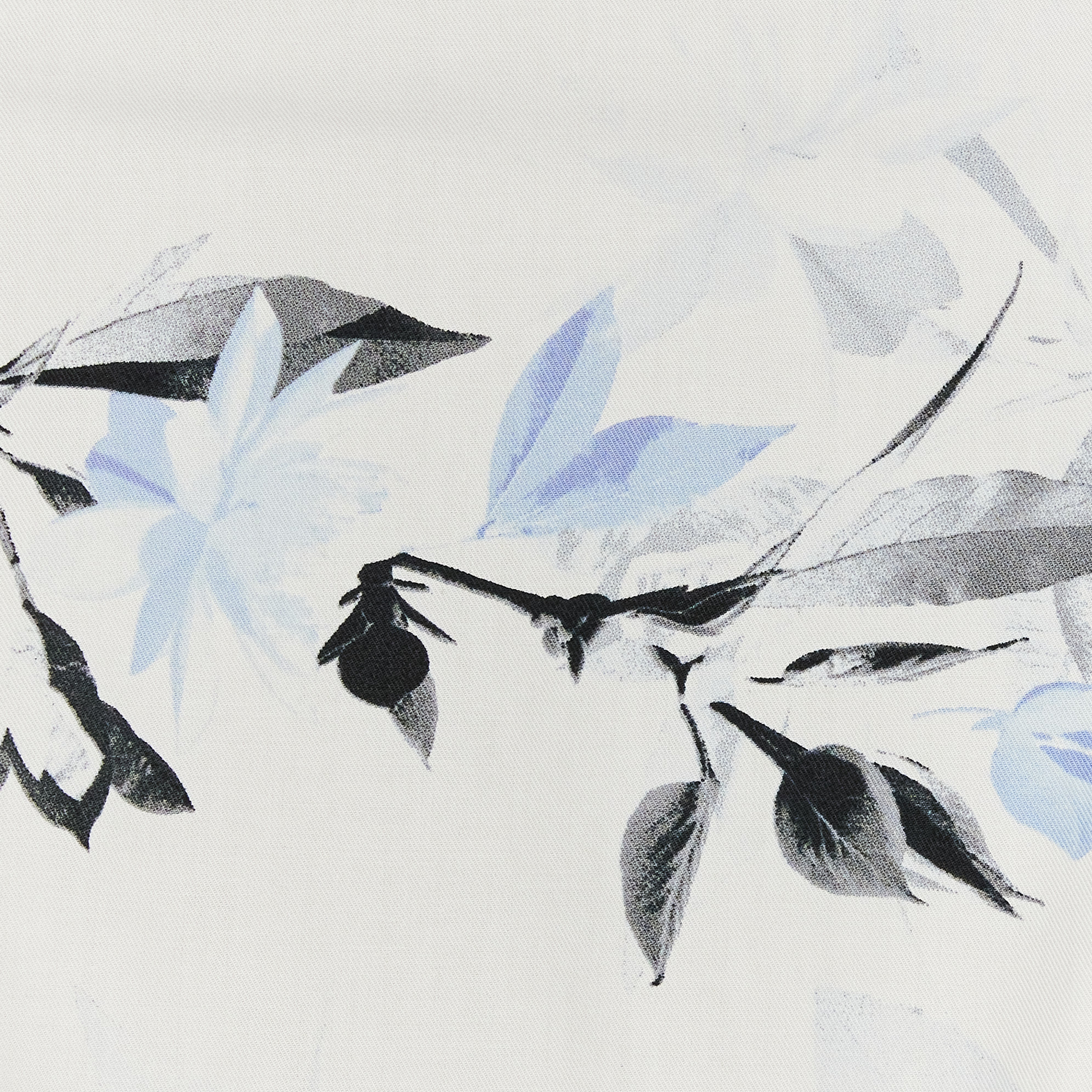 White Simon Floral Shirt