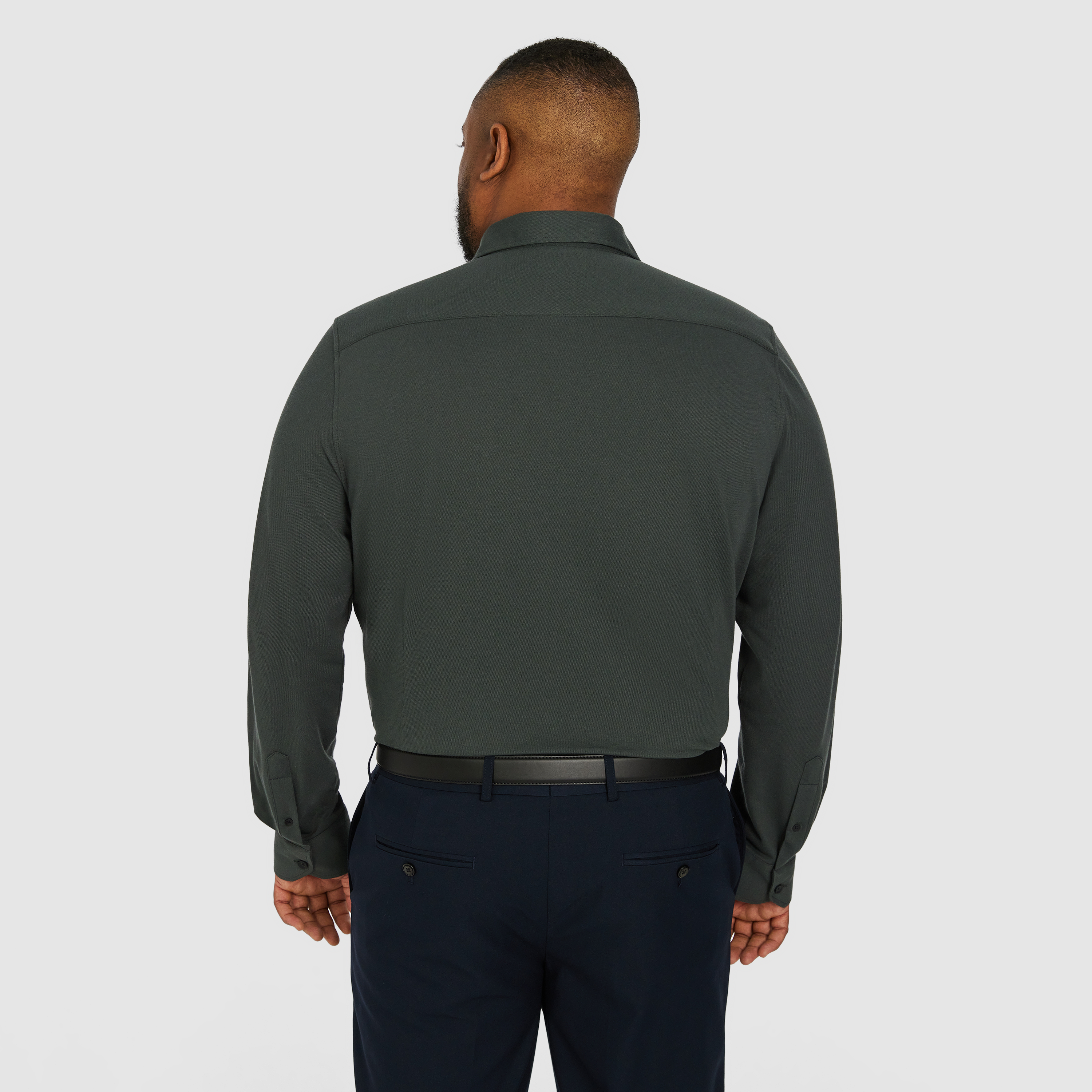 Green Harlan Super Stretch Shirt