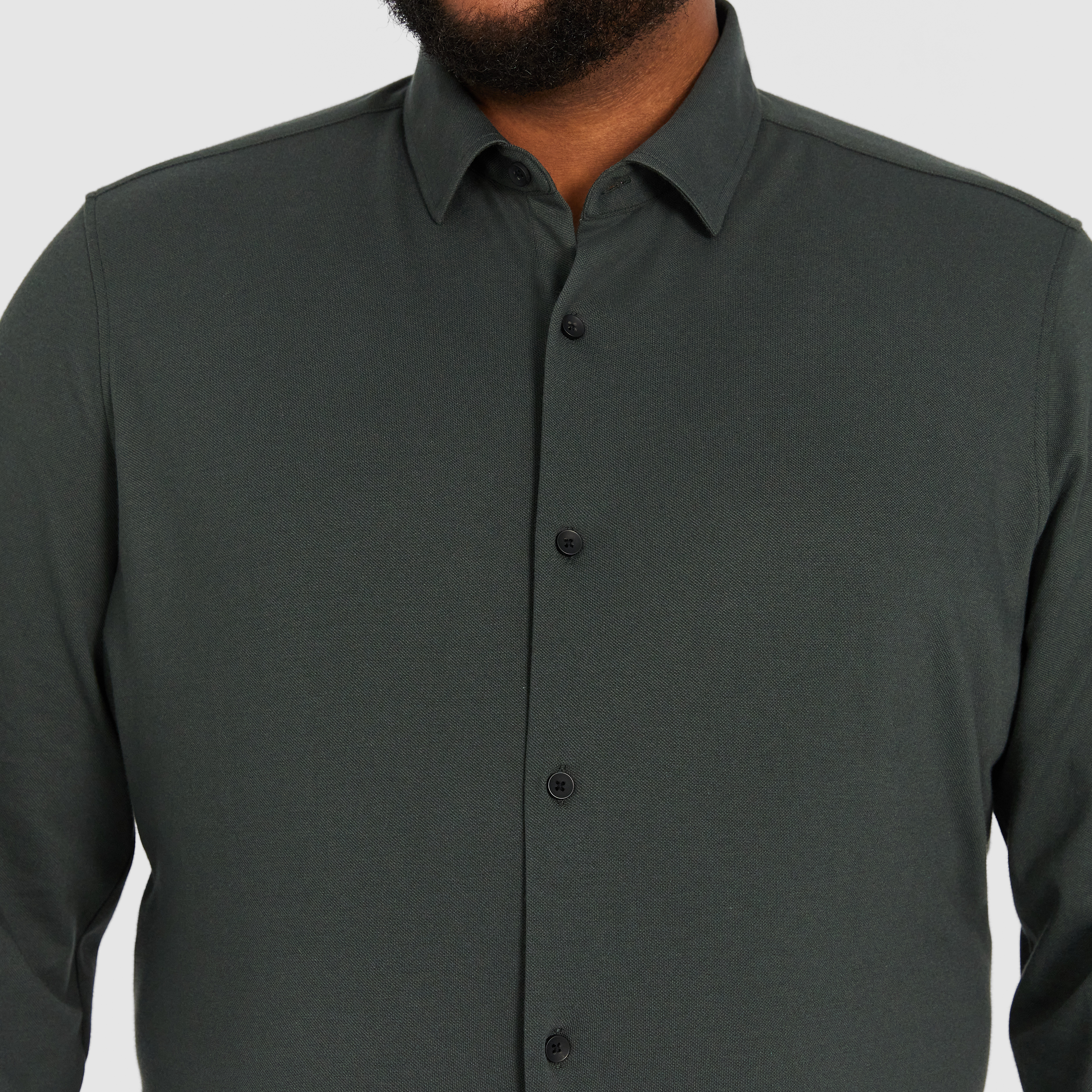 Green Harlan Super Stretch Shirt