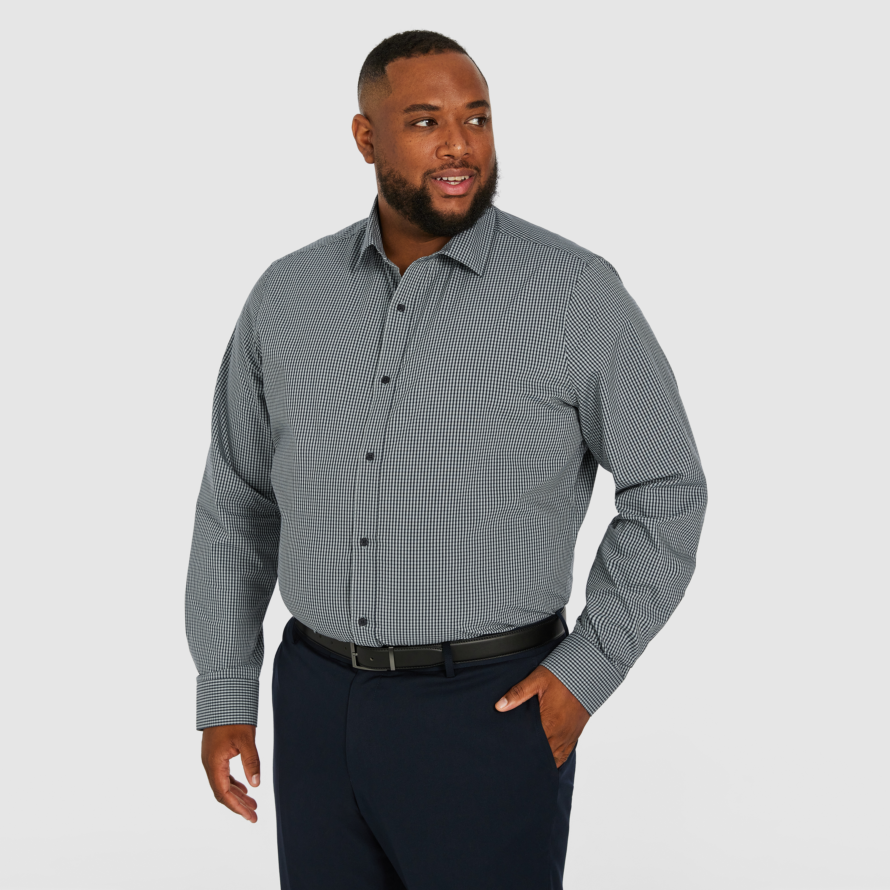 Joaquin Check Stretch Shirt