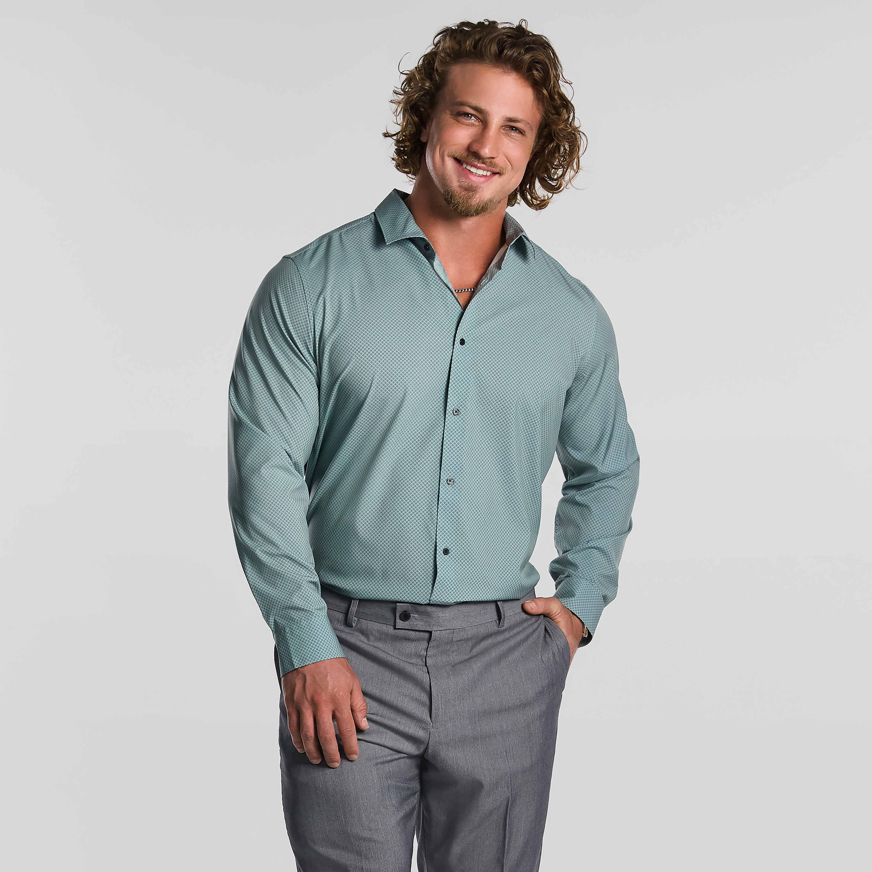 Tulsa Micro Geo Super Stretch Shirt