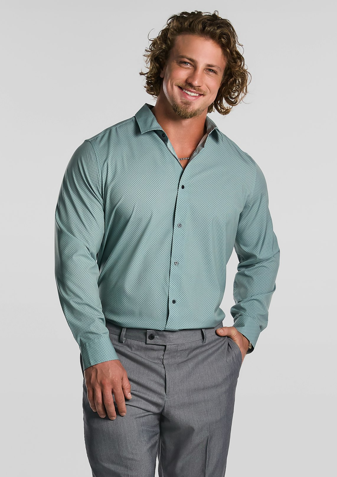 Tulsa Micro Geo Super Stretch Shirt