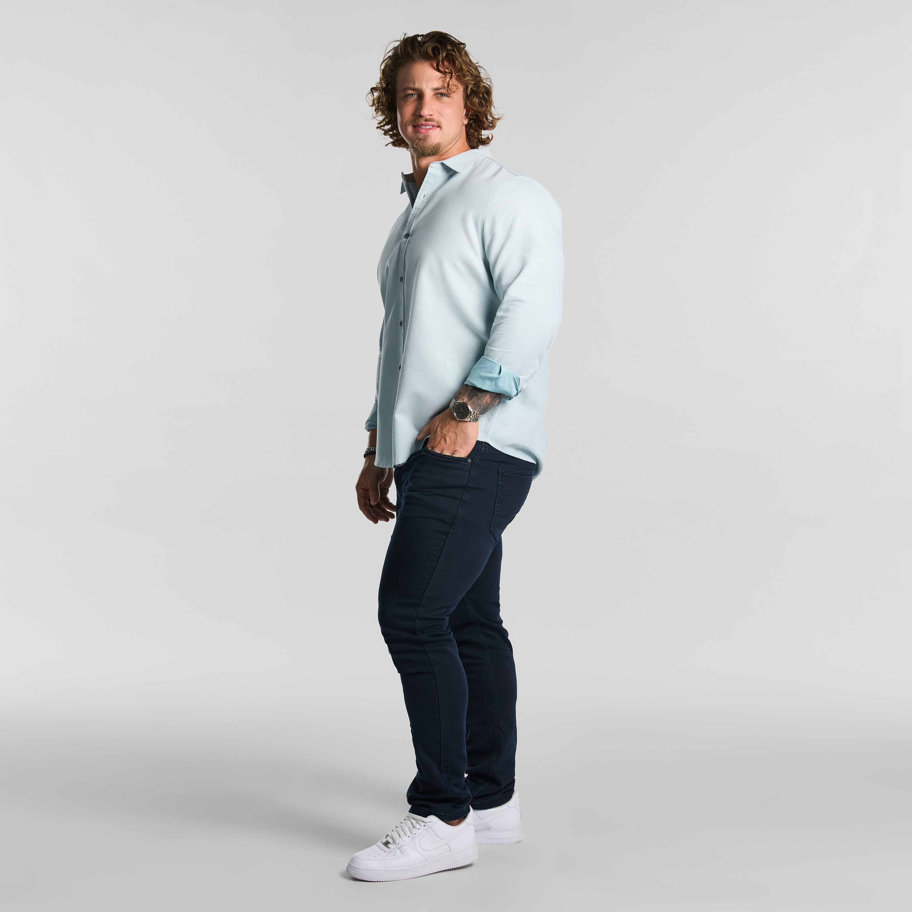 Sage Green Hamburg Textured Shirt