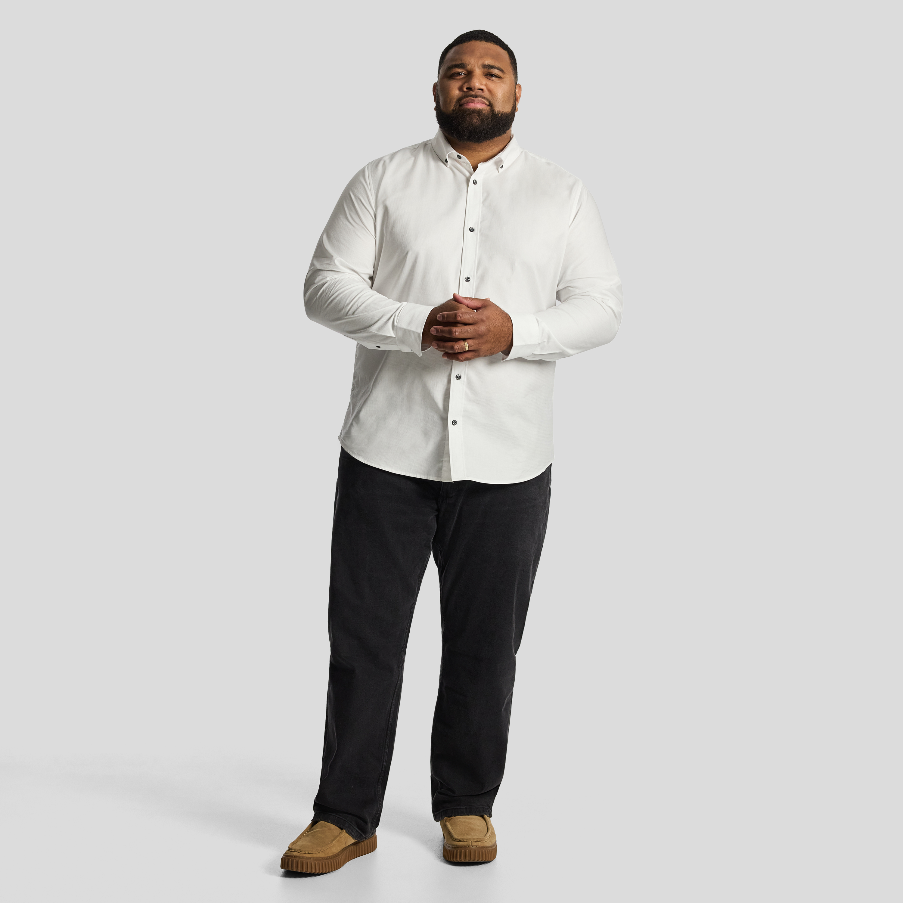 White Kyoto Strech Shirt