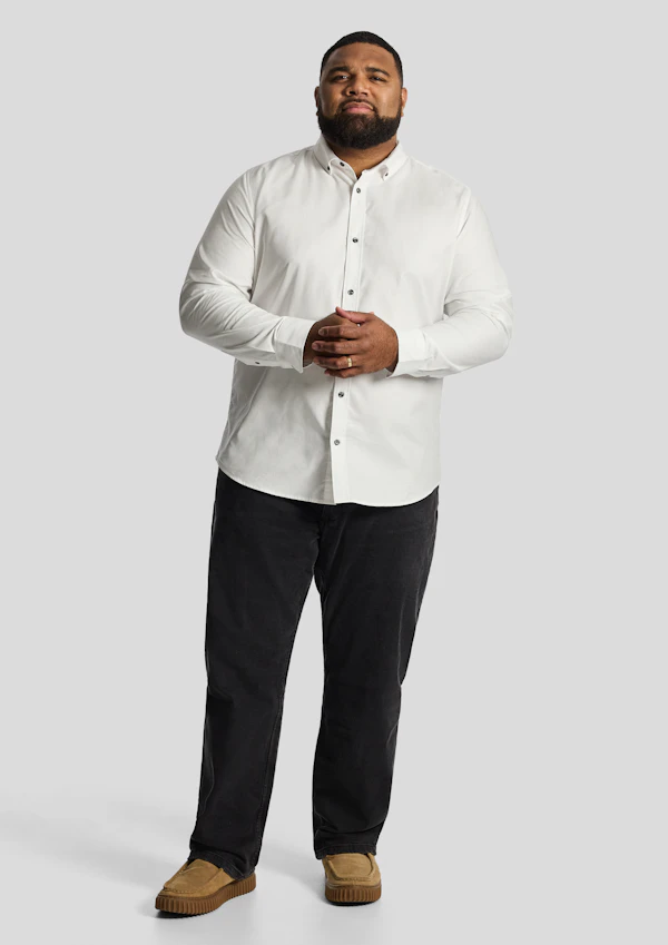 White Kyoto Strech Shirt