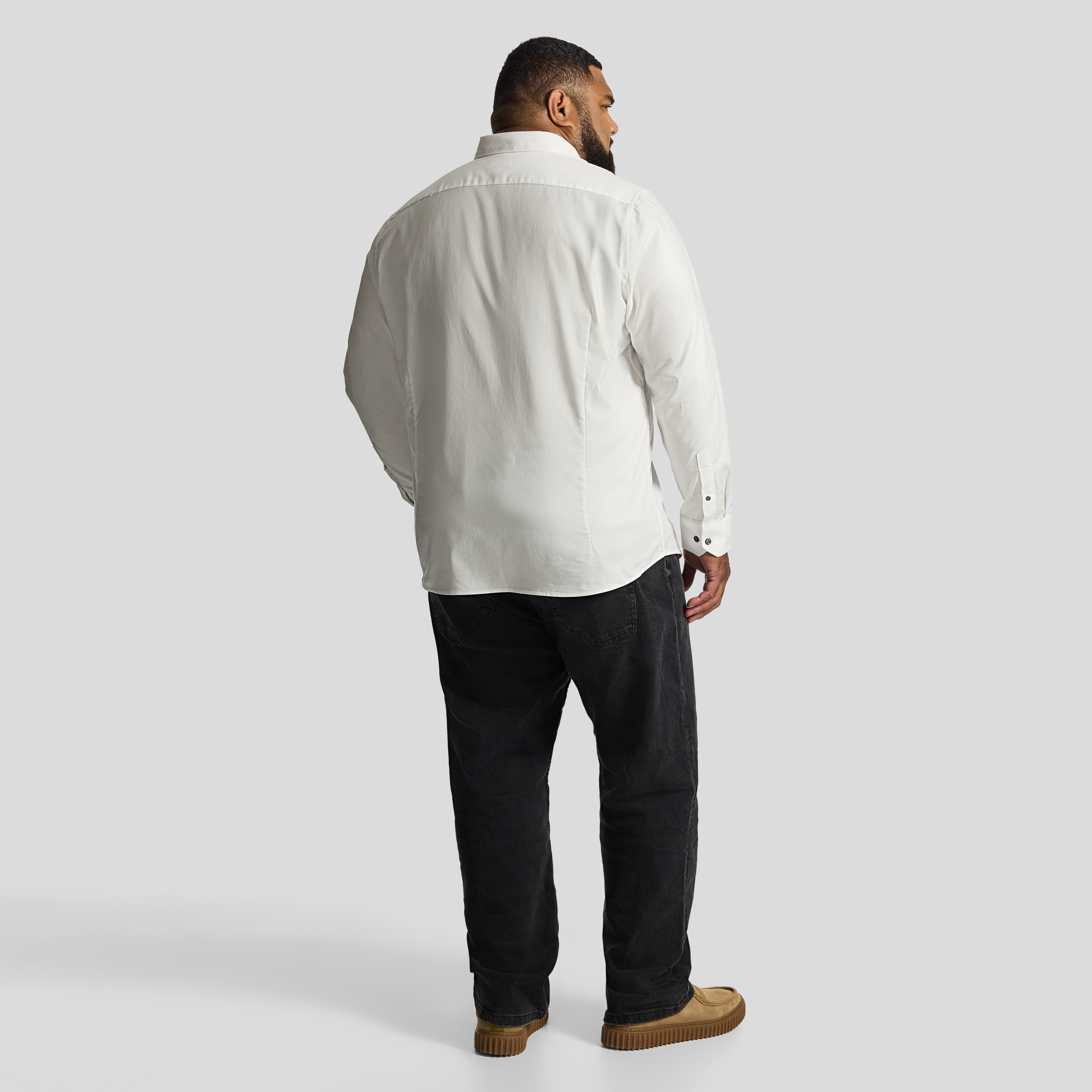 White Kyoto Strech Shirt
