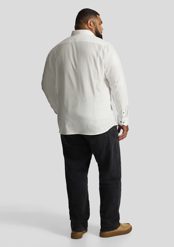 White Kyoto Strech Shirt