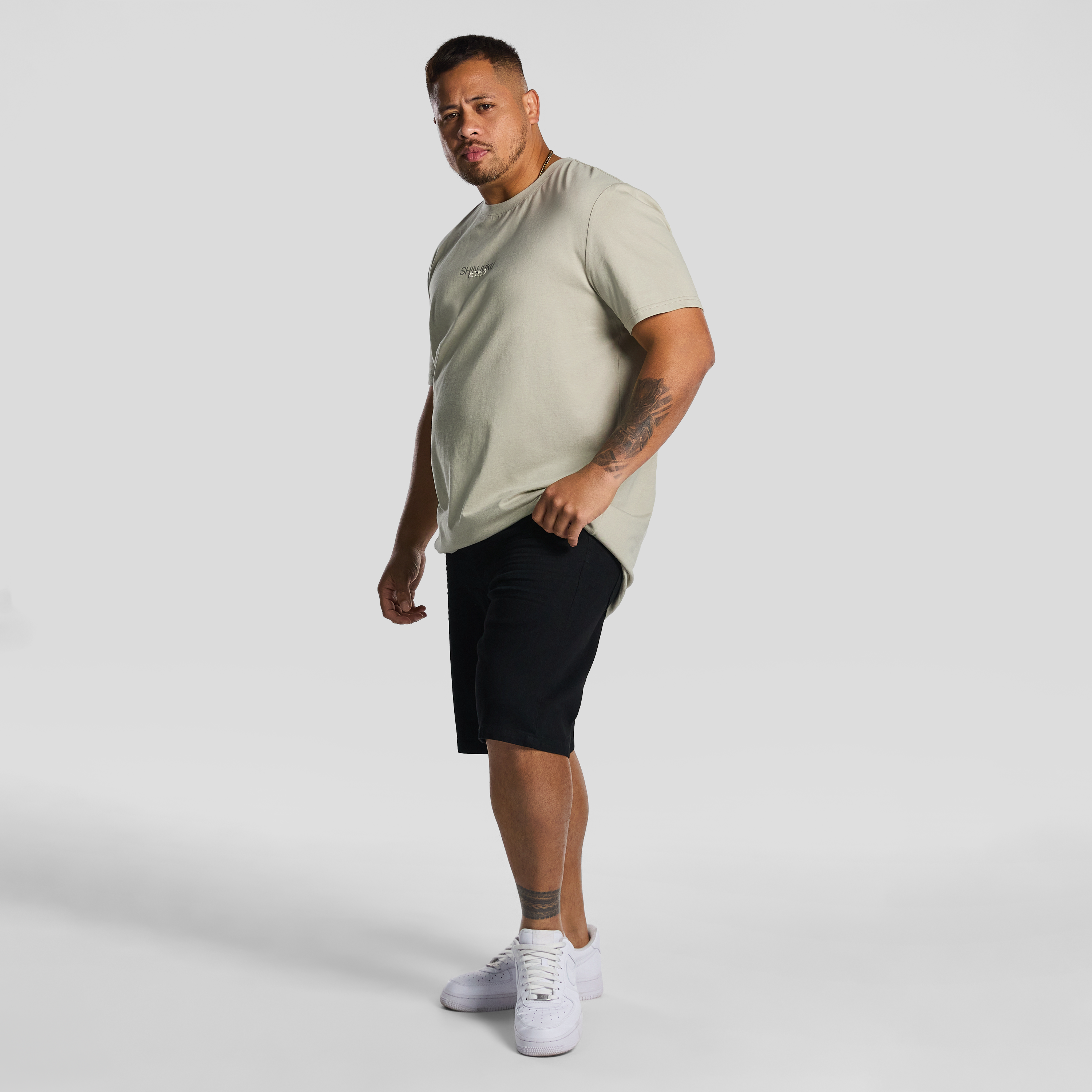 Black Lou Denim Short