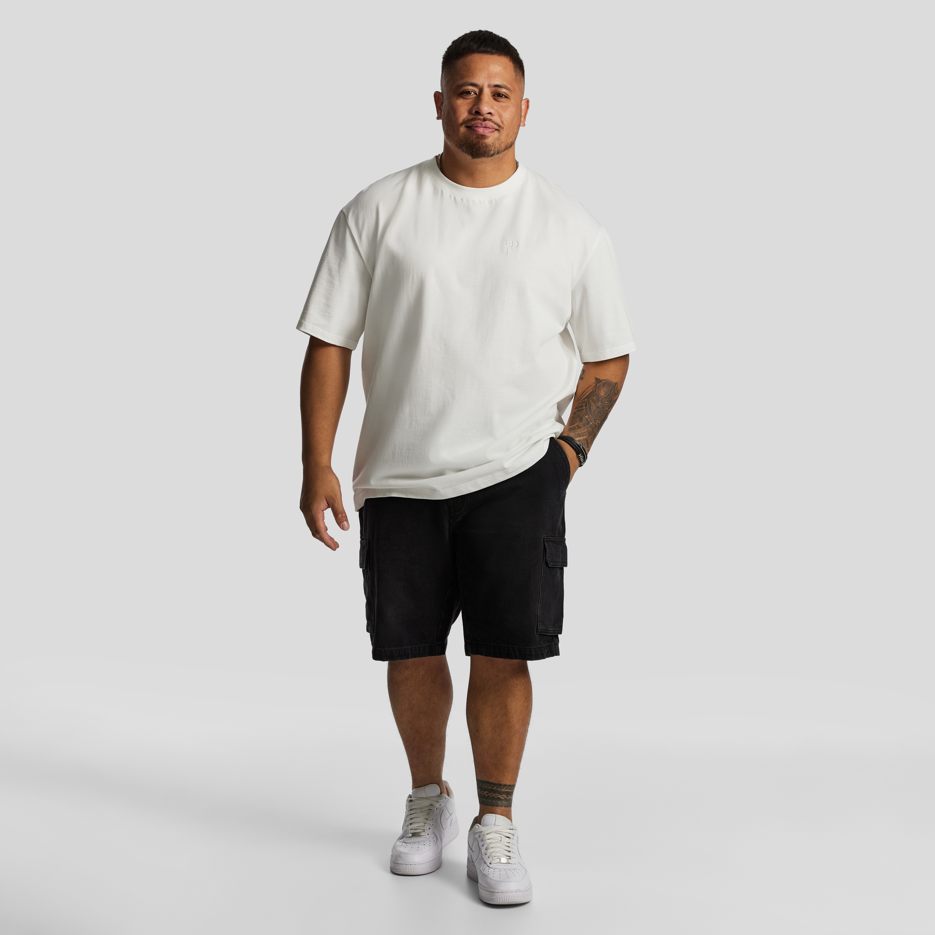 Black Ziggy Cargo Short