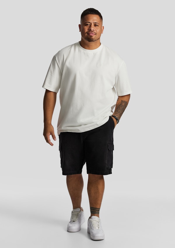 Black Ziggy Cargo Short