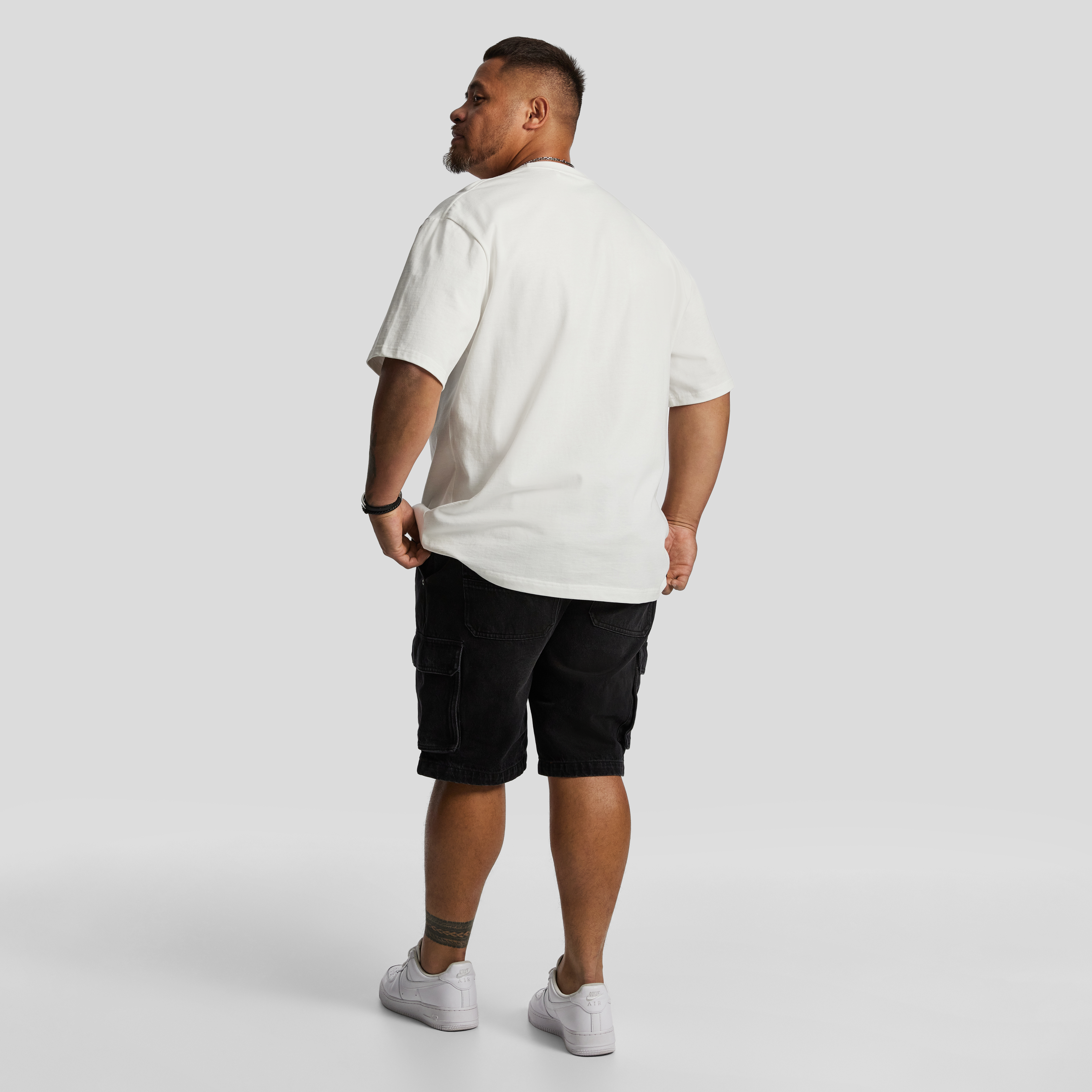 Black Ziggy Cargo Short
