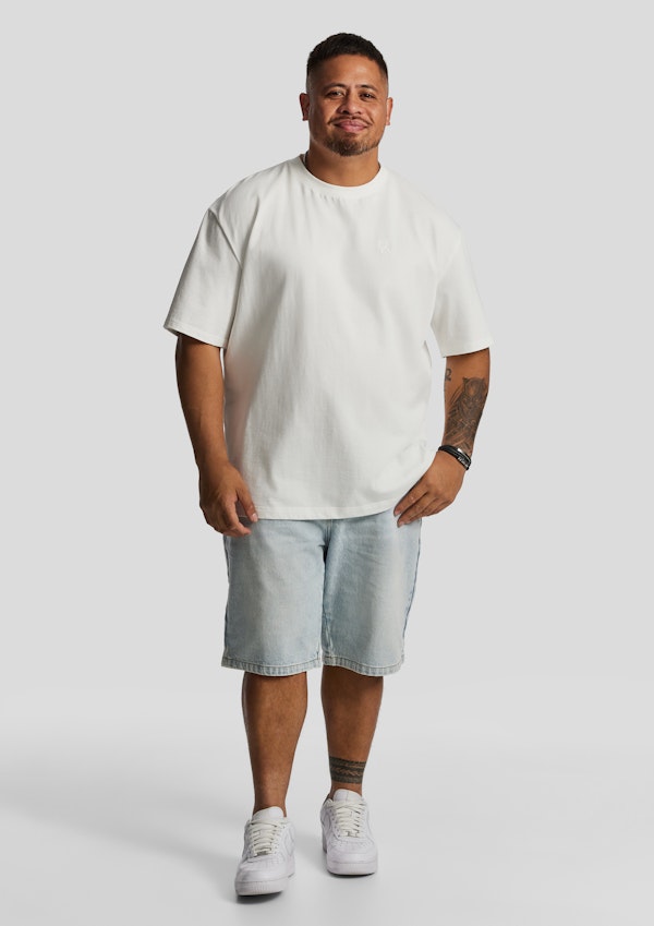 Light Denim Artie Relaxed Denim Short