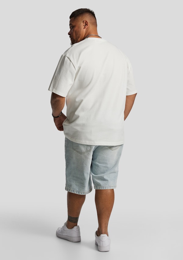 Light Denim Artie Relaxed Denim Short