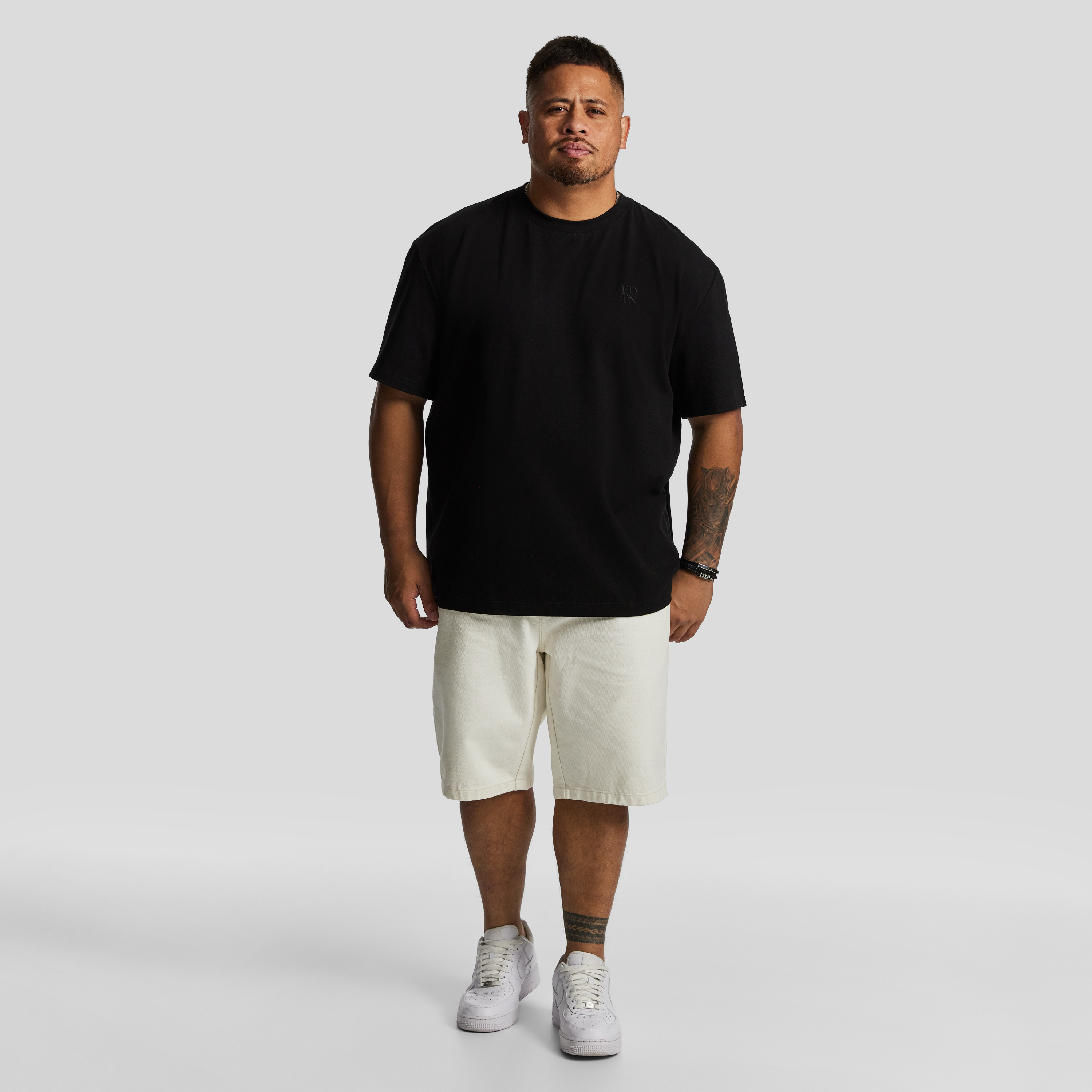 Ecru Feeny Relaxed Denim Short