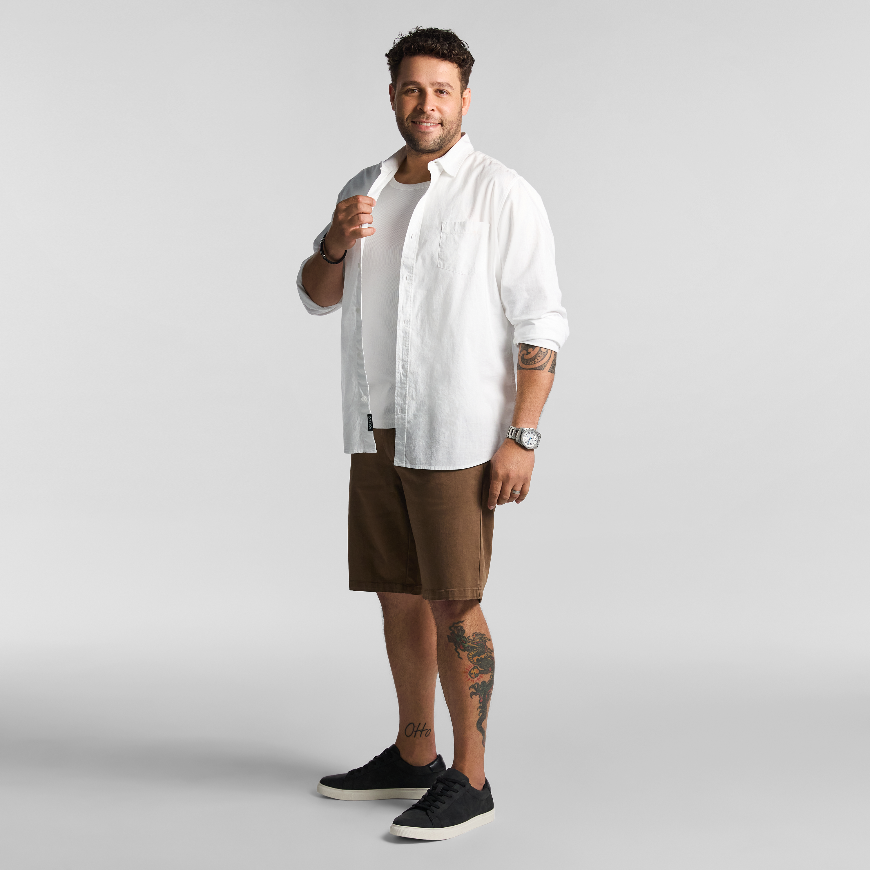 Camel Hastings Stretch Chino Short