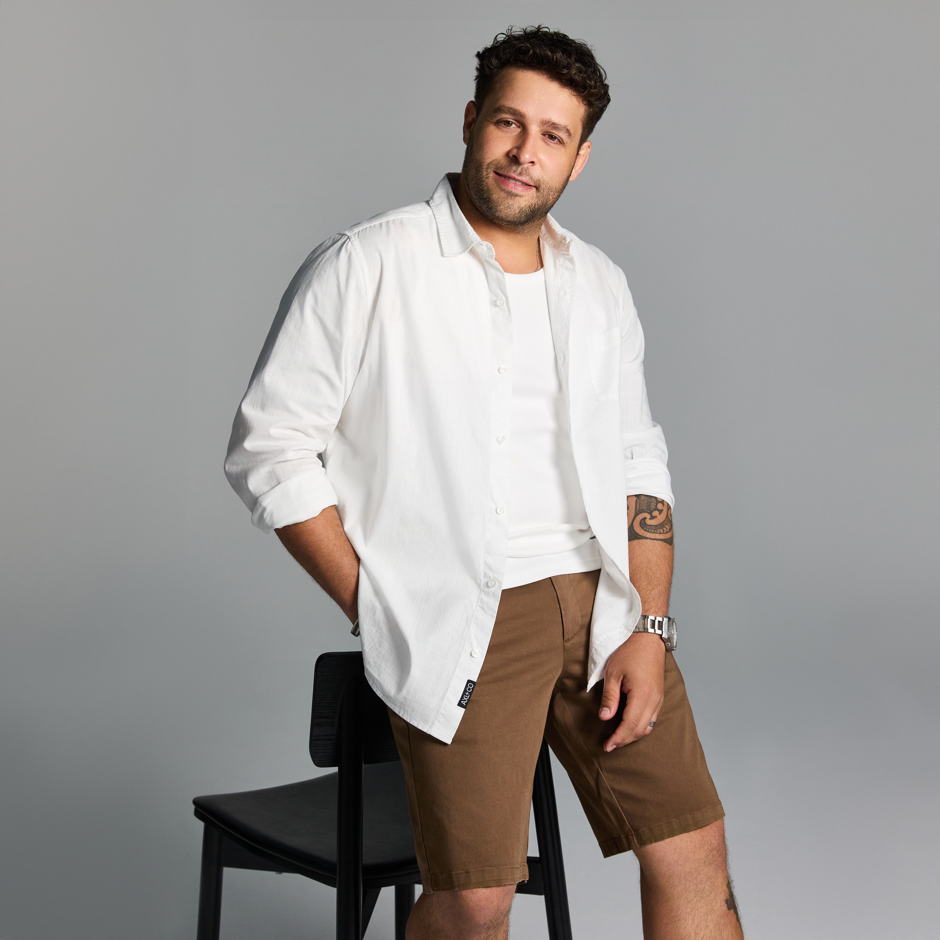 Camel Hastings Stretch Chino Short