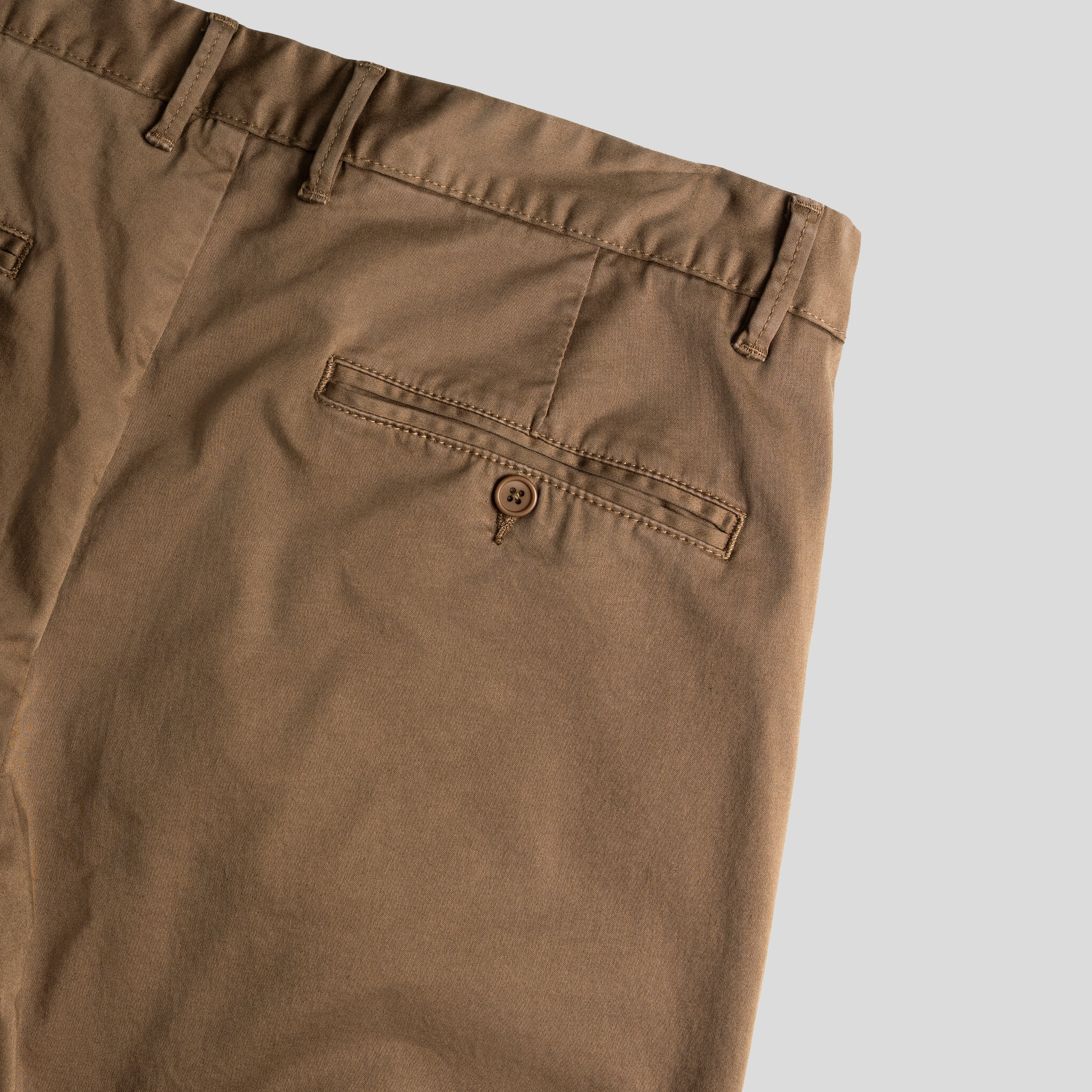 Camel Hastings Stretch Chino Short