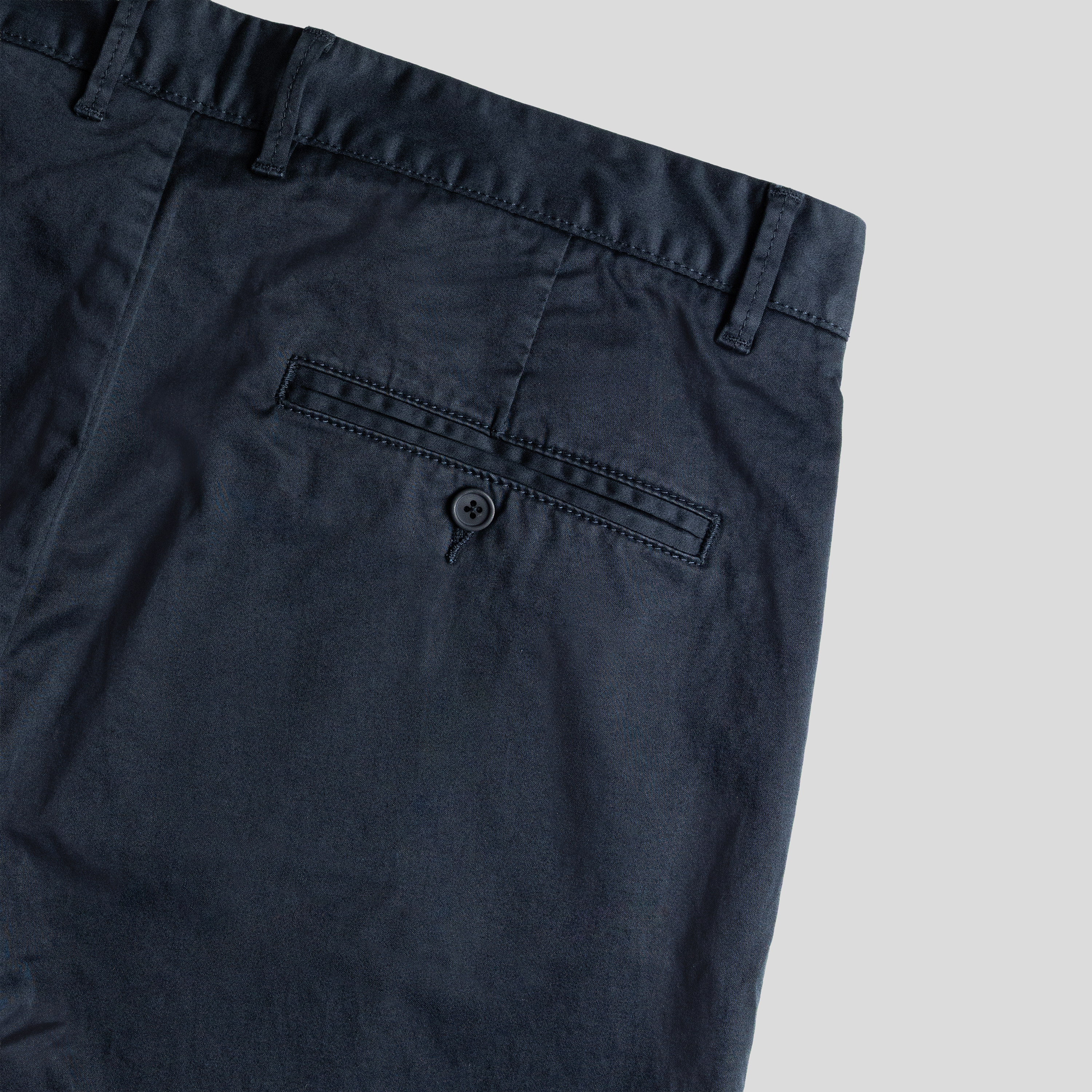 Navy Hastings Stretch Chino Short