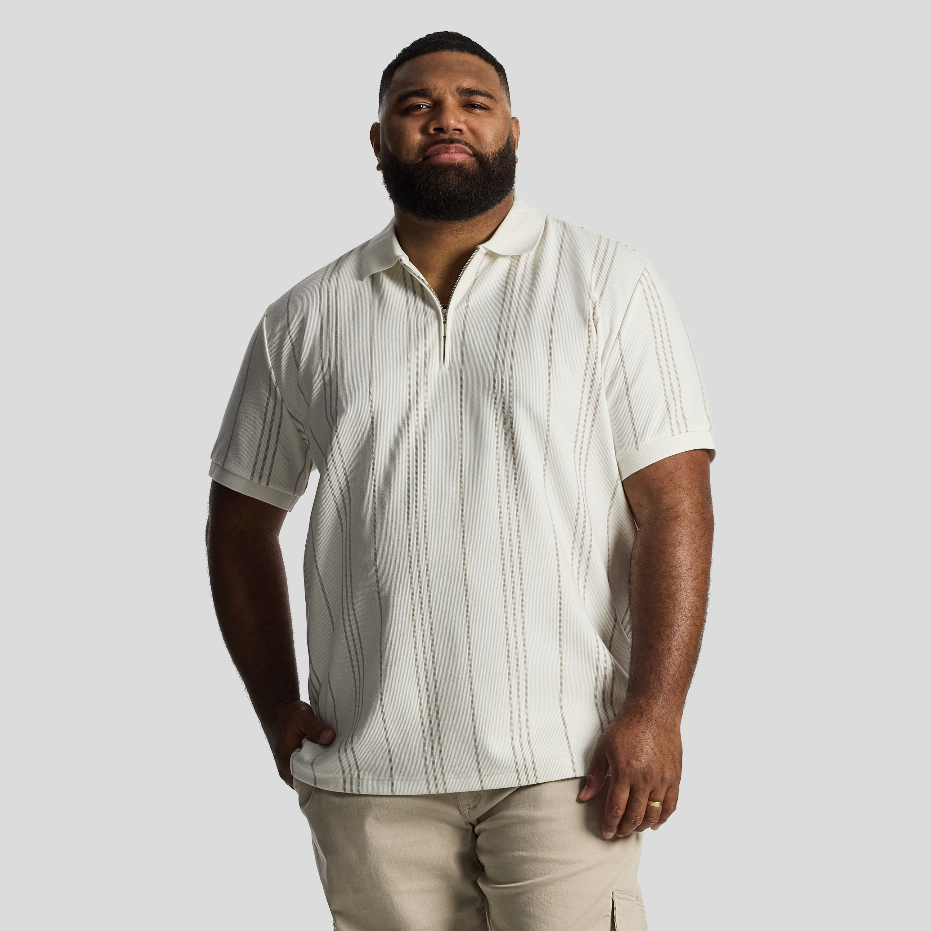 Branson Quarter Zip Smart Polo