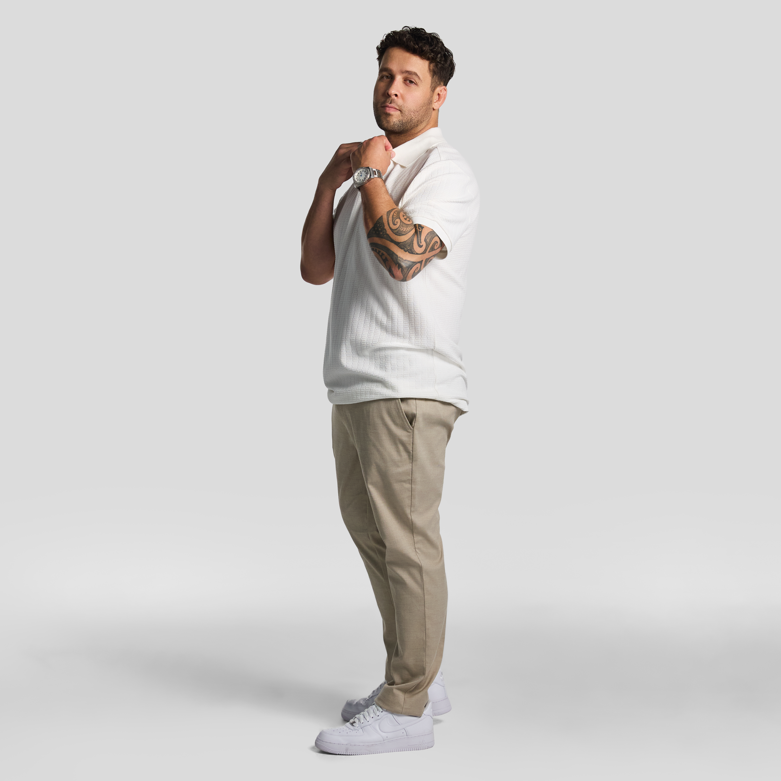 Off White Rufino Smart Polo