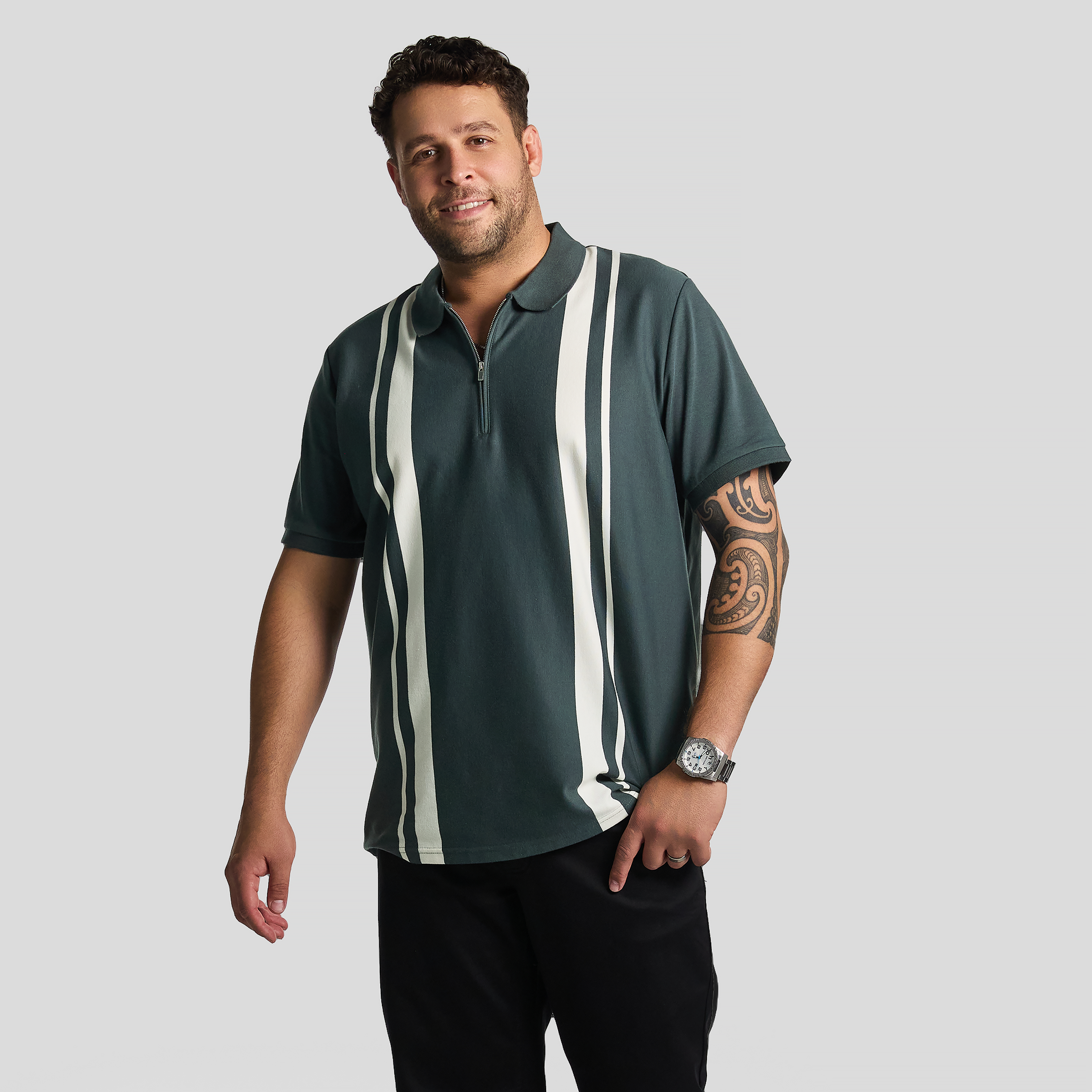 Turin Quarter Zip Smart Polo