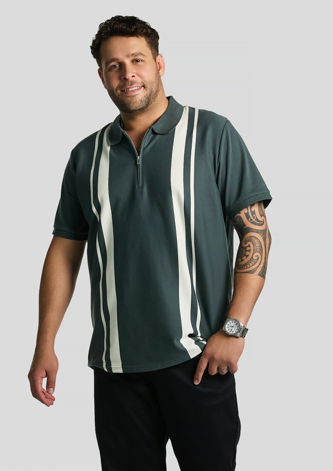 Turin Quarter Zip Smart Polo