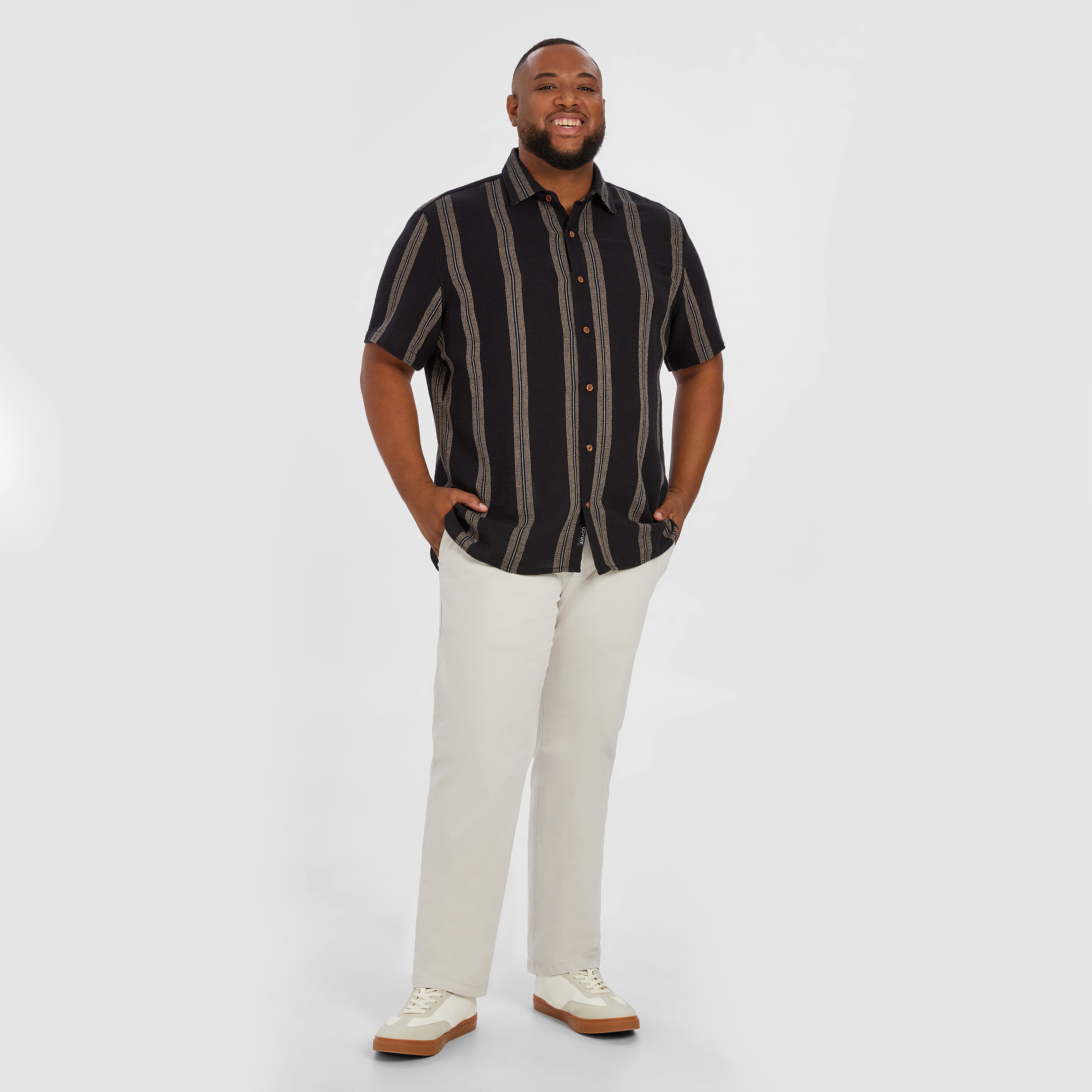 Caddy Textured Stripe Shirt