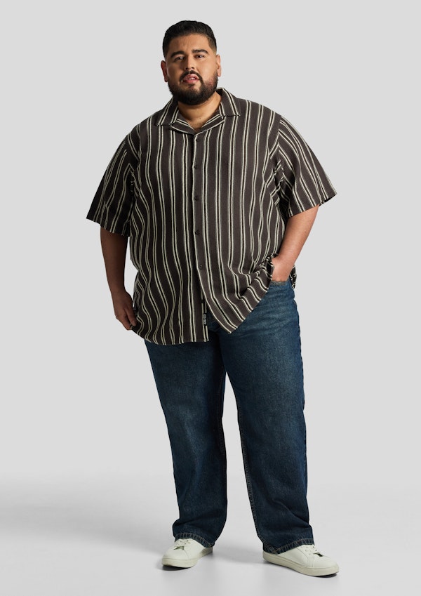 Chocolate Totti Stripe Shirt