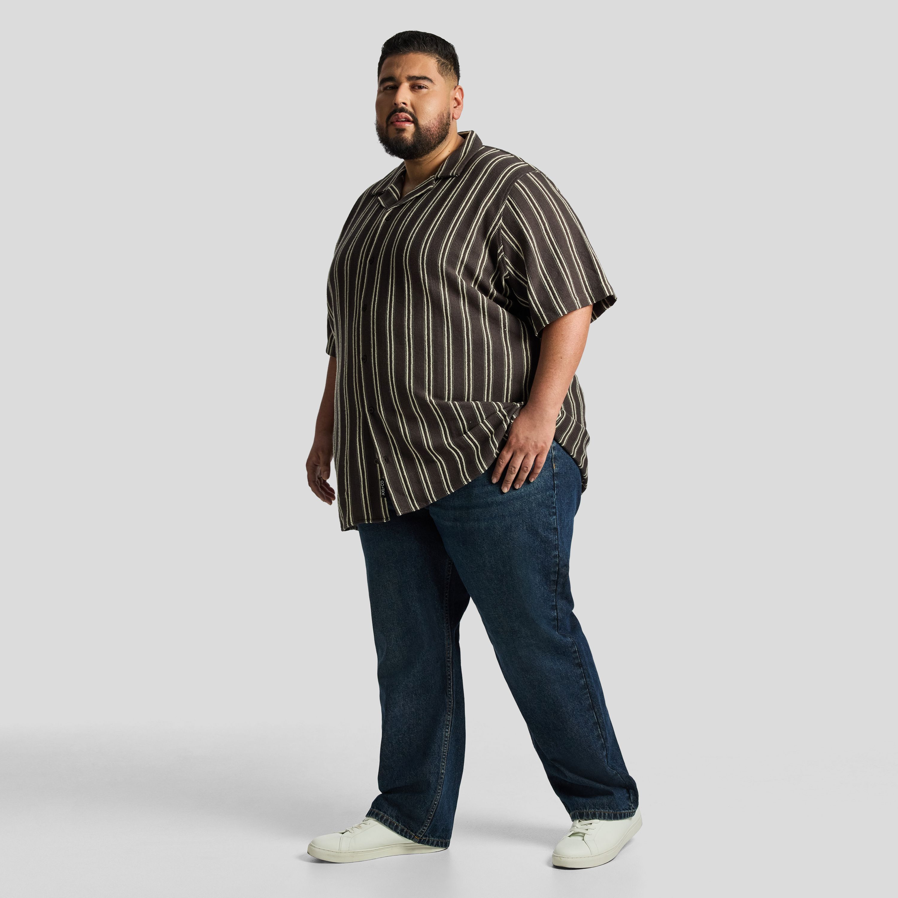 Chocolate Totti Stripe Shirt