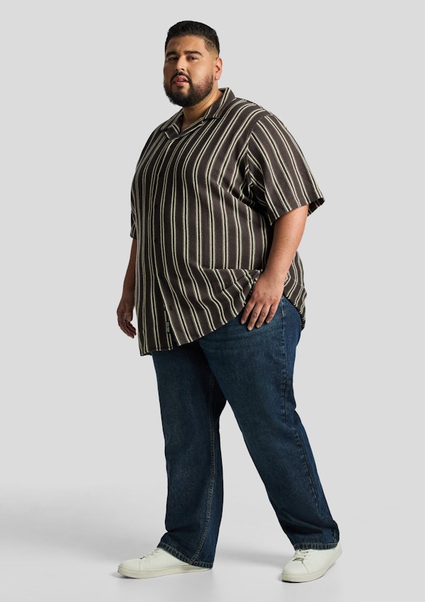 Chocolate Totti Stripe Shirt