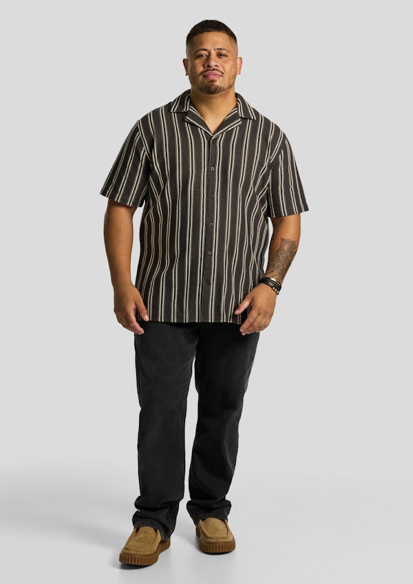 Chocolate Totti Stripe Shirt